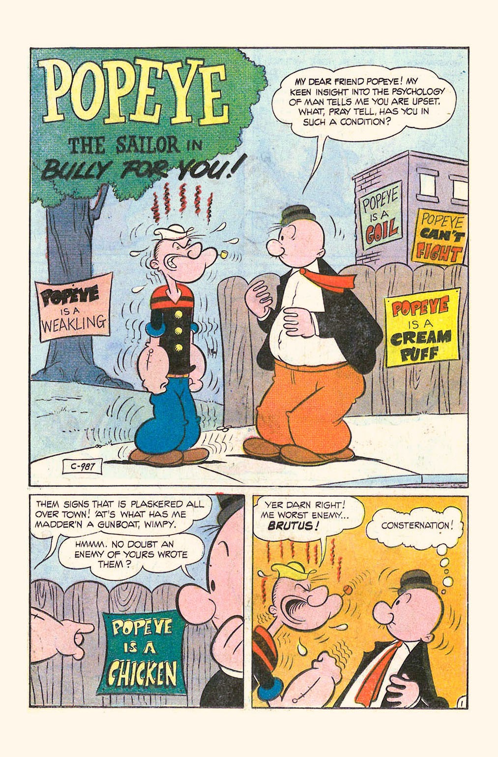 Read online Popeye (1948) comic -  Issue #104 - 12