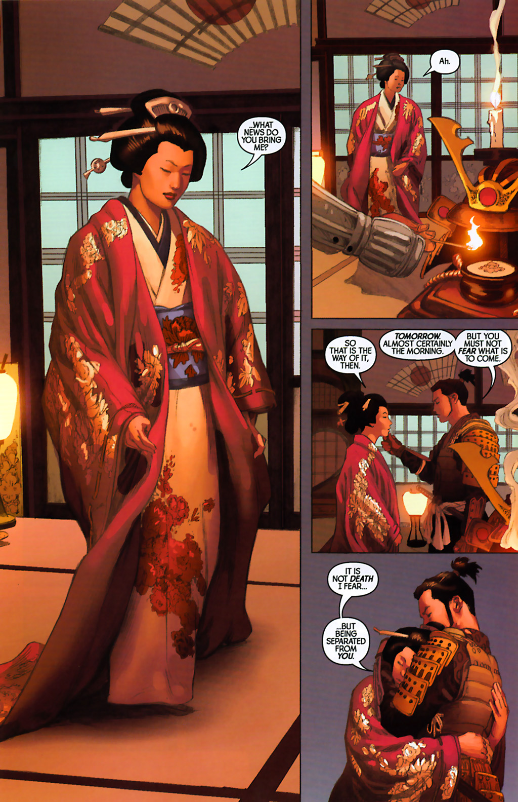 Read online Samurai: Heaven and Earth comic -  Issue #1 - 8