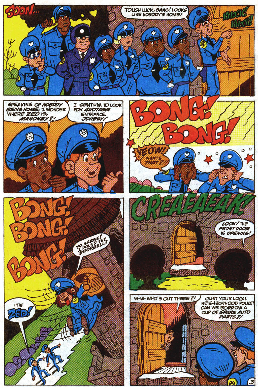 Read online Police Academy comic -  Issue #6 - 4