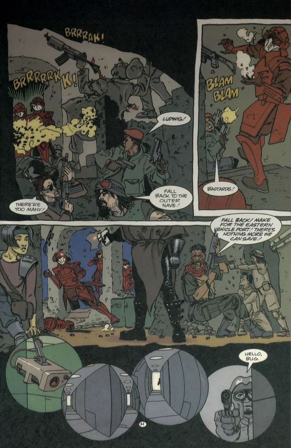 Read online Grendel: War Child comic -  Issue #7 - 23