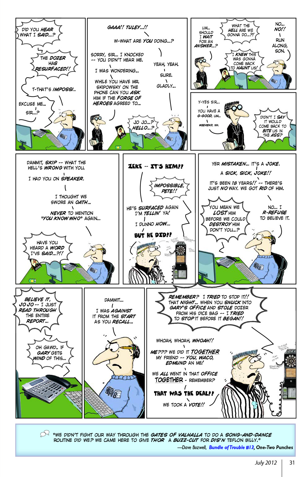 Read online Knights of the Dinner Table comic -  Issue #189 - 33