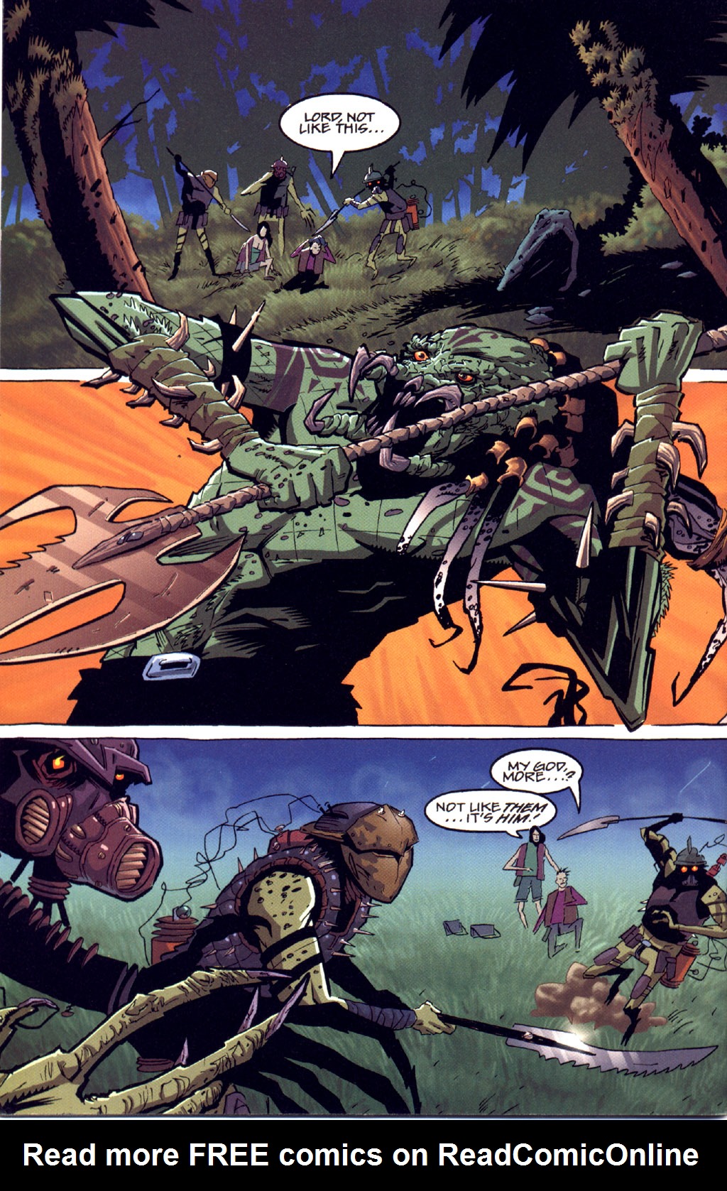 Read online Predator: Homeworld comic -  Issue #3 - 20