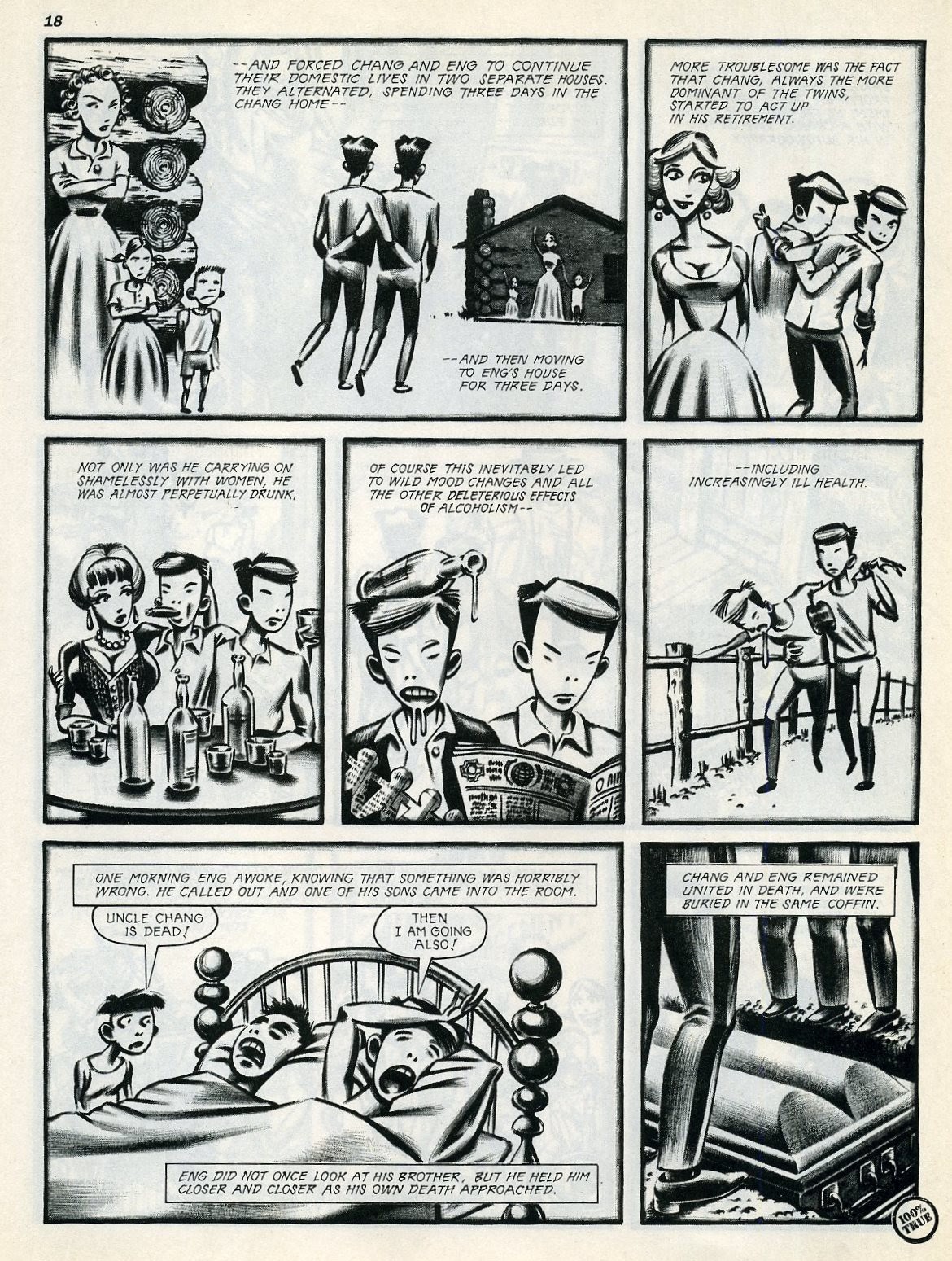 Read online 100% True comic -  Issue #1 - 20