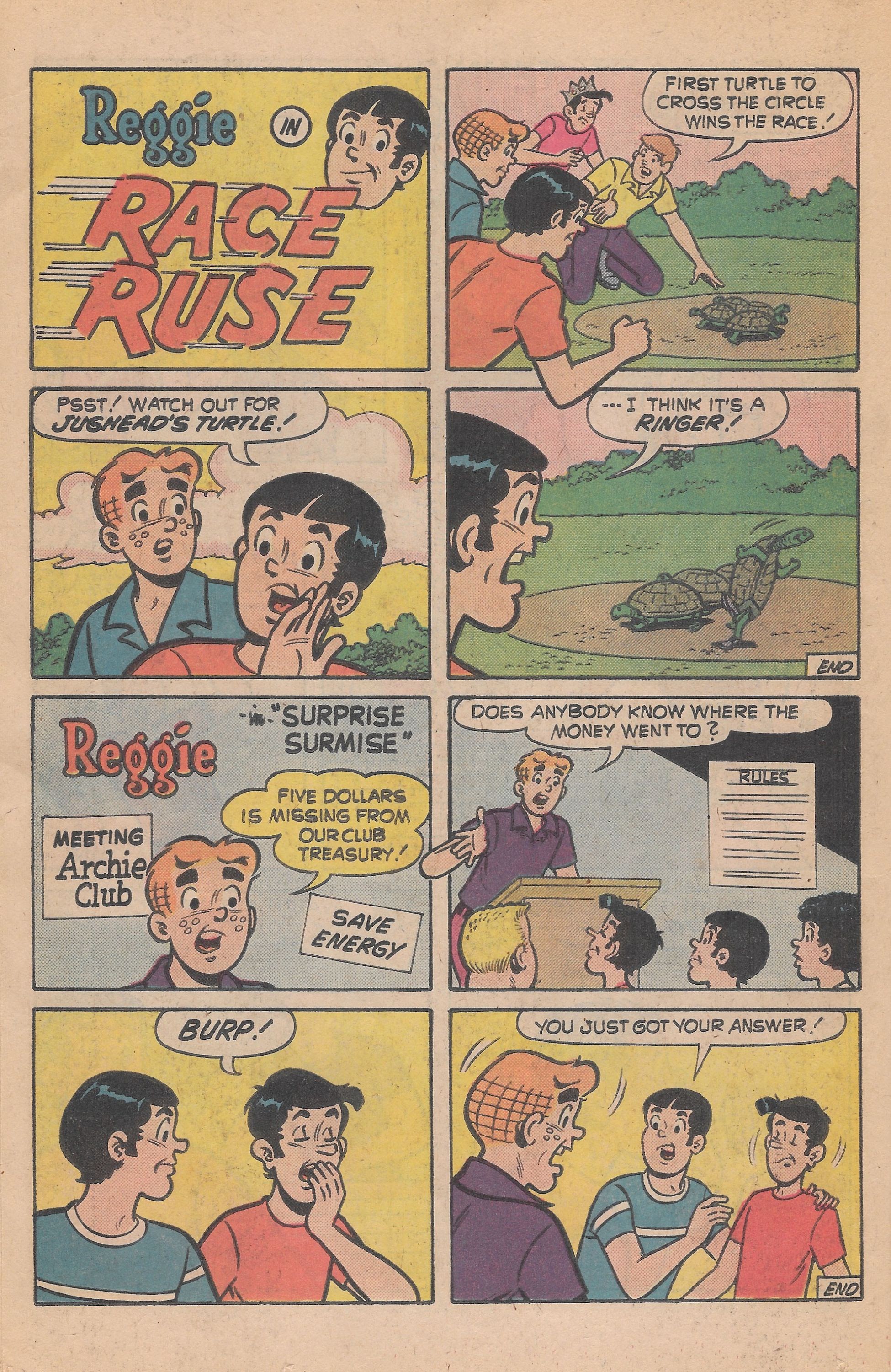 Read online Reggie's Wise Guy Jokes comic -  Issue #54 - 14