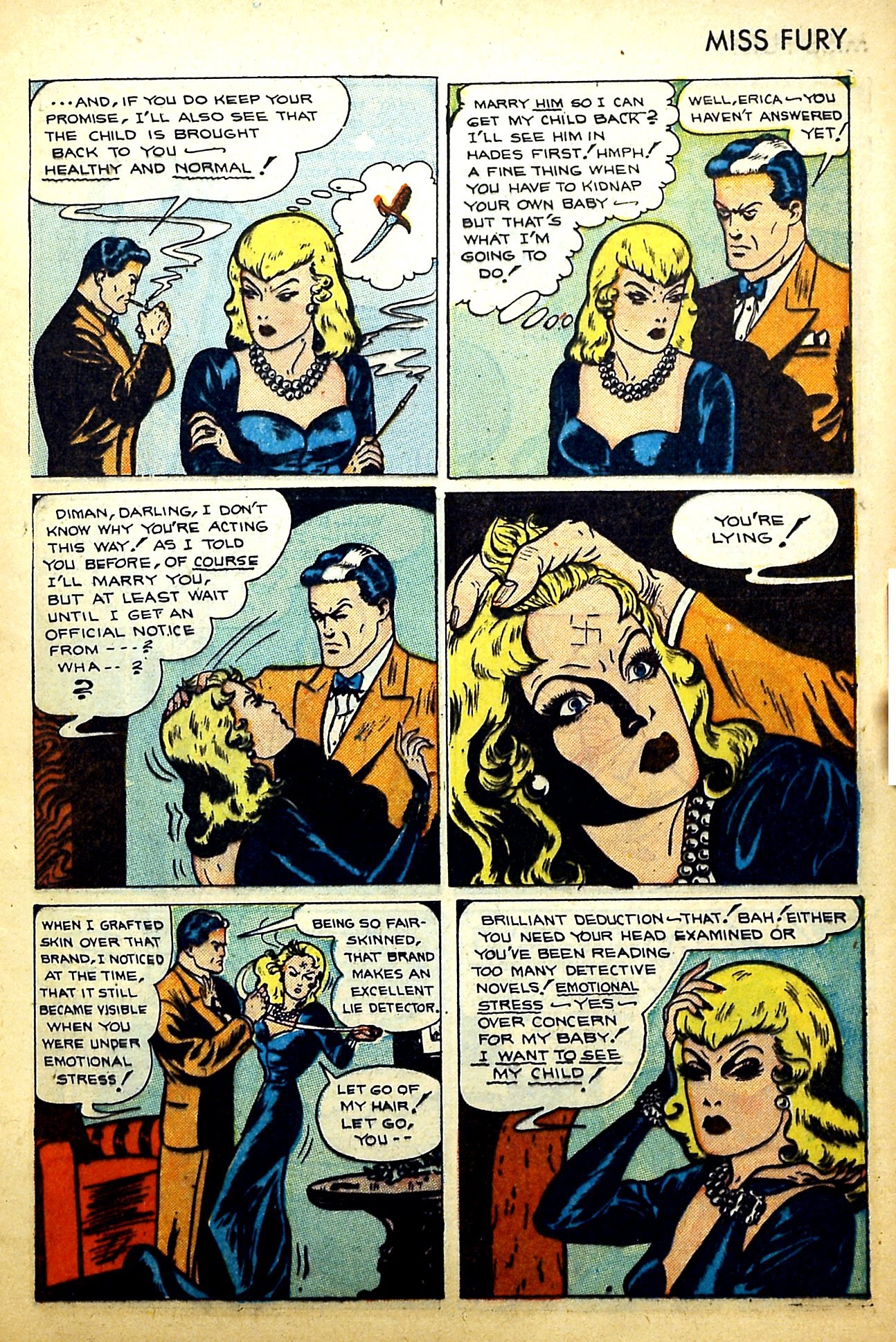 Read online Miss Fury Comics comic -  Issue #8 - 14