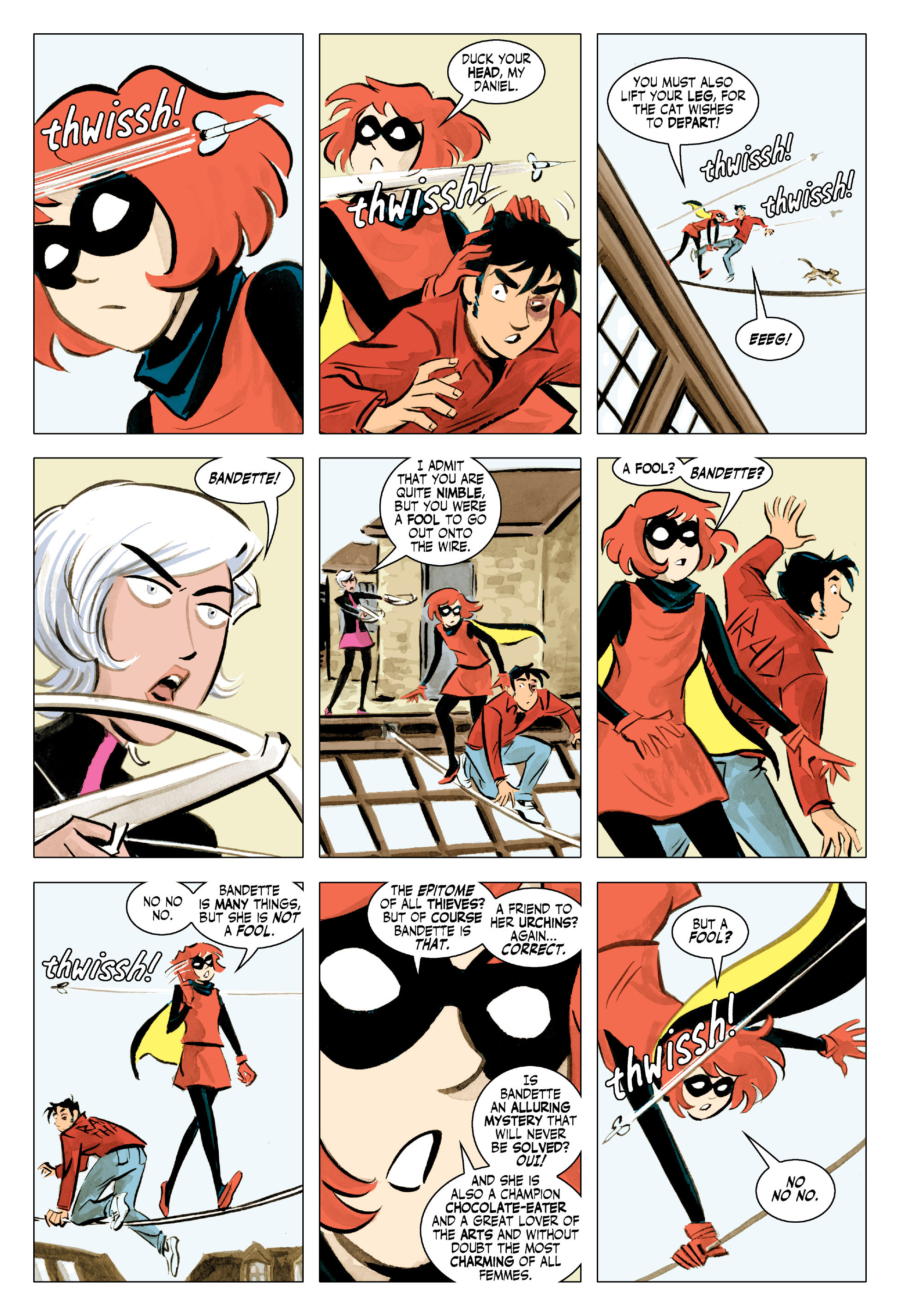 Read online Bandette (2012) comic -  Issue #13 - 4