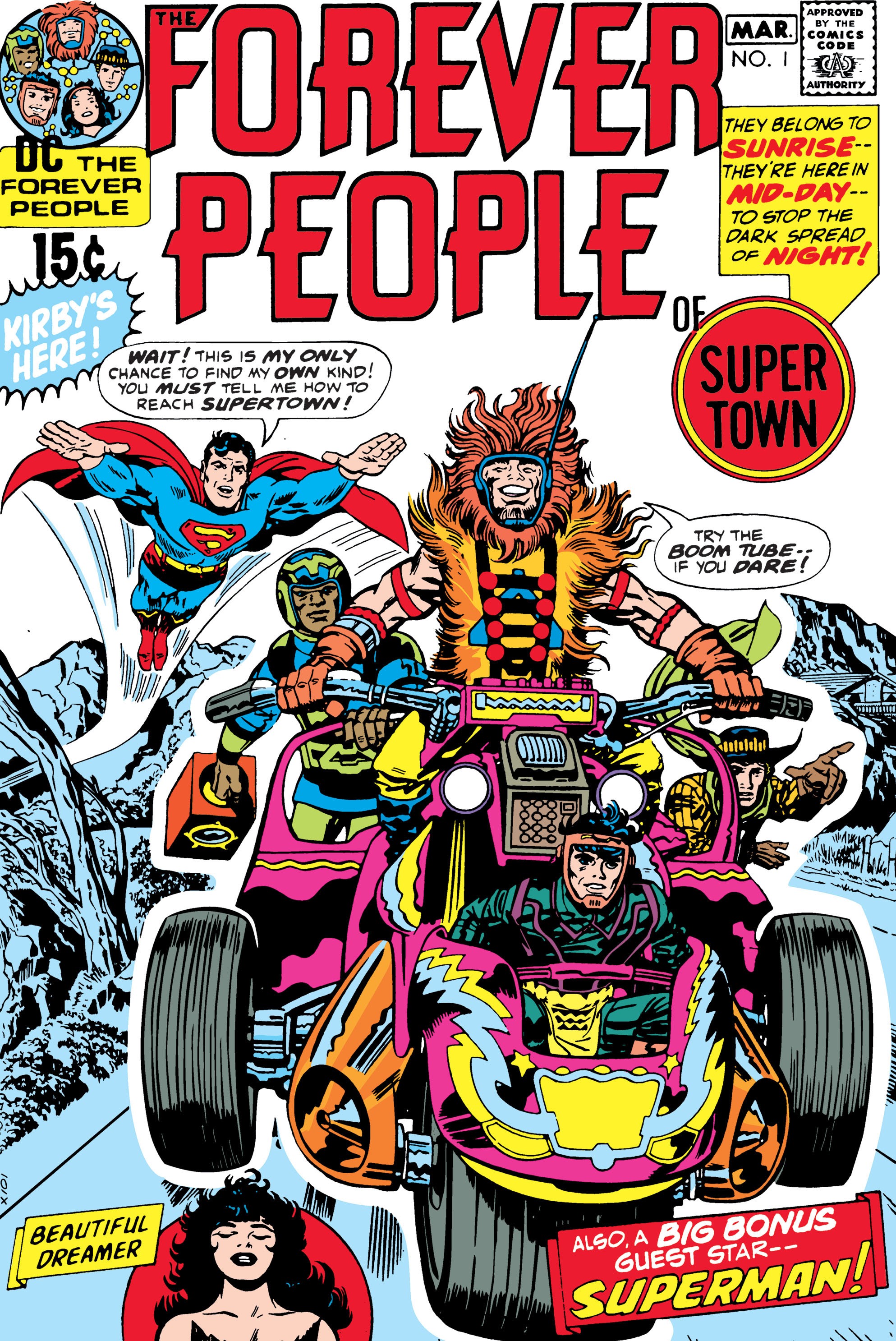 Read online The Forever People comic -  Issue #1 - 1