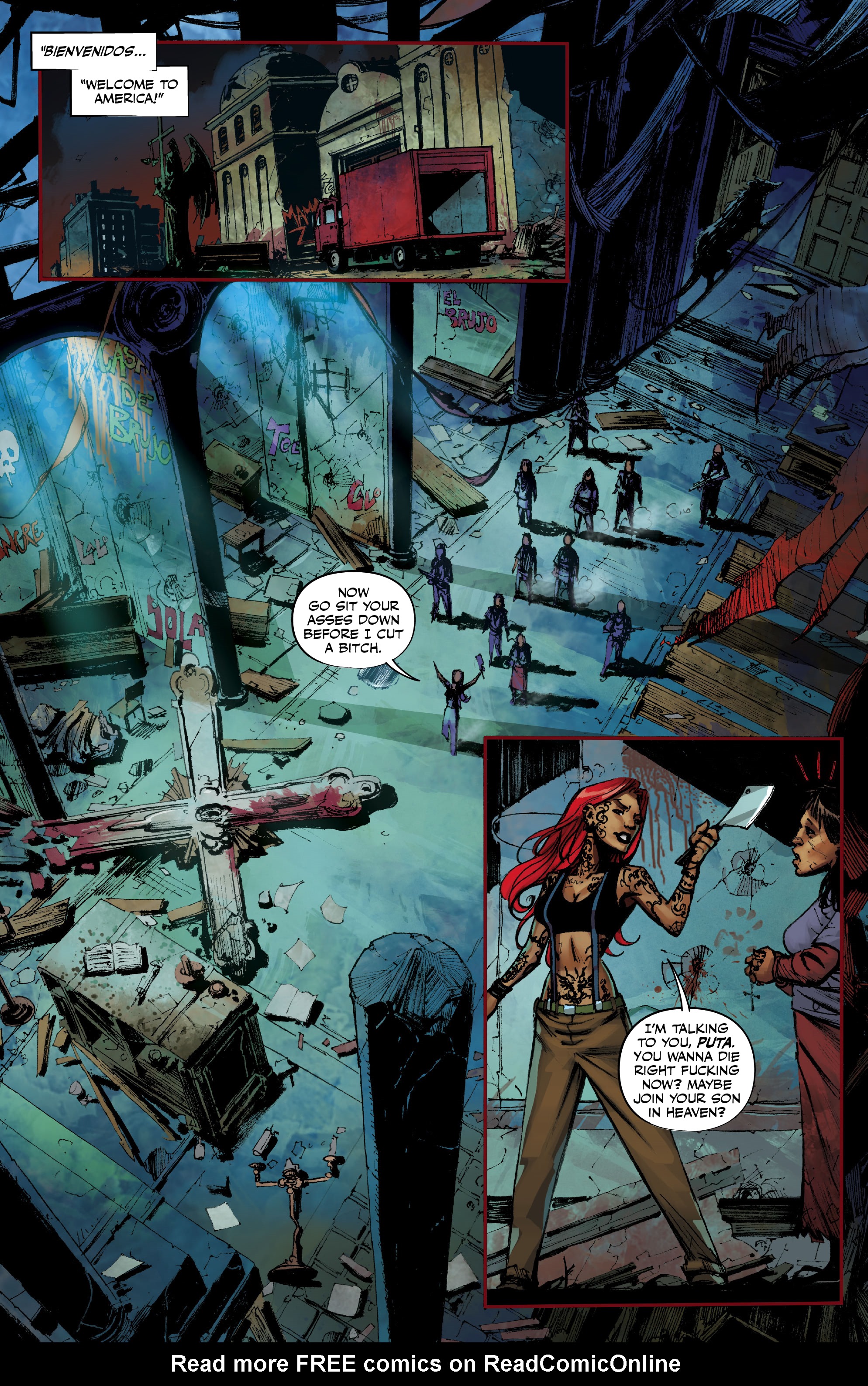 Read online La Muerta comic -  Issue #3 - 17