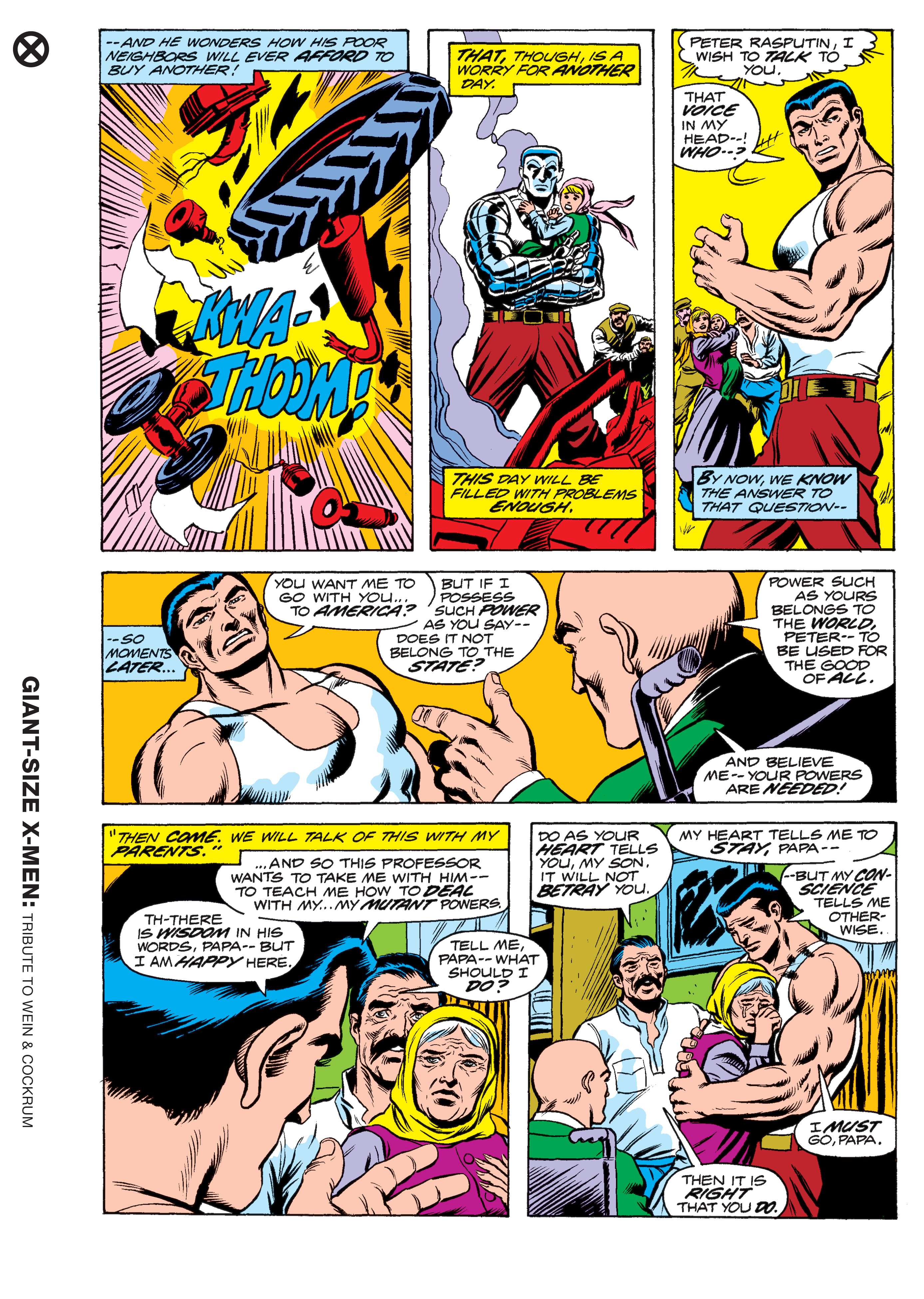 Read online Giant-Size X-Men: Tribute To Wein & Cockrum Gallery Edition comic -  Issue # TPB (Part 1) - 53