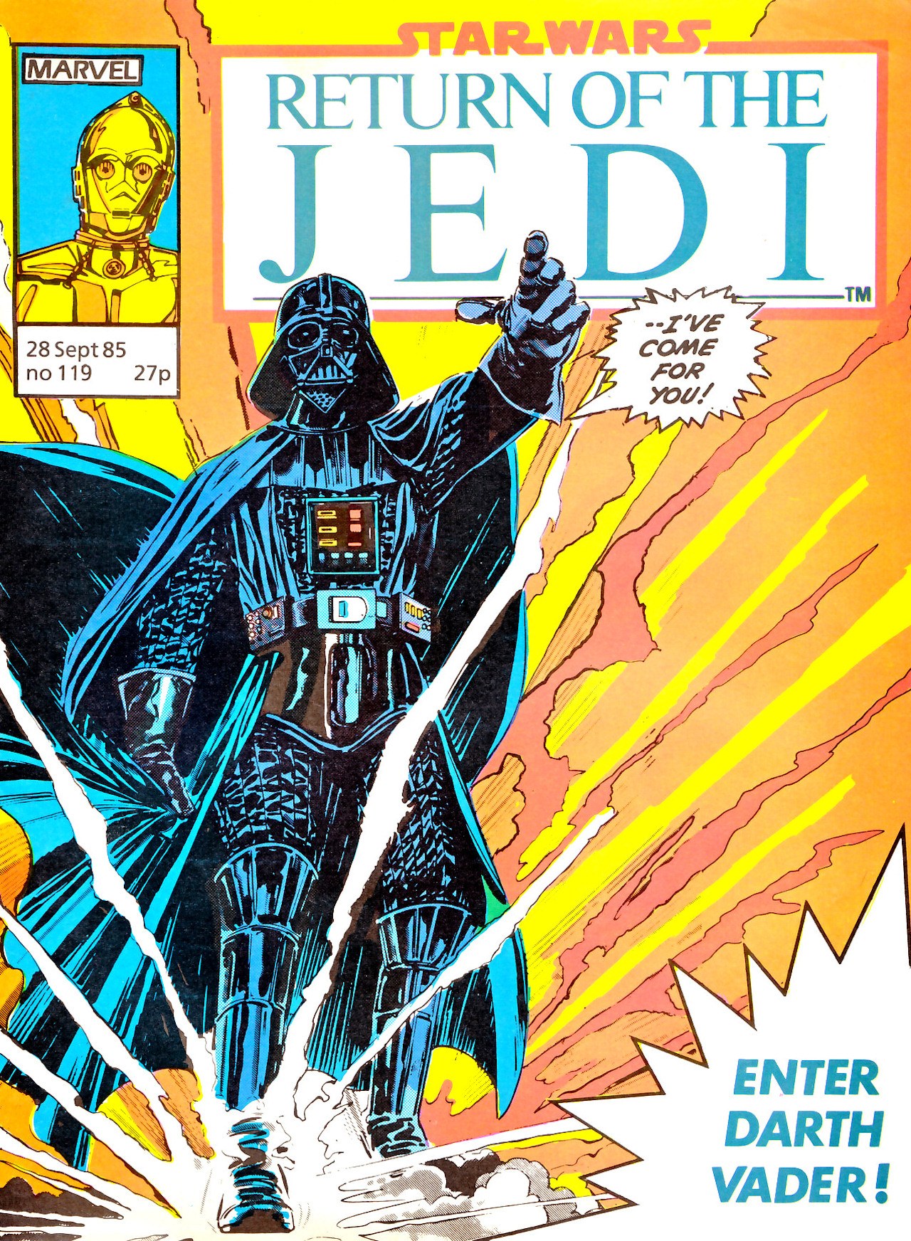 Read online Return of the Jedi comic -  Issue #119 - 1
