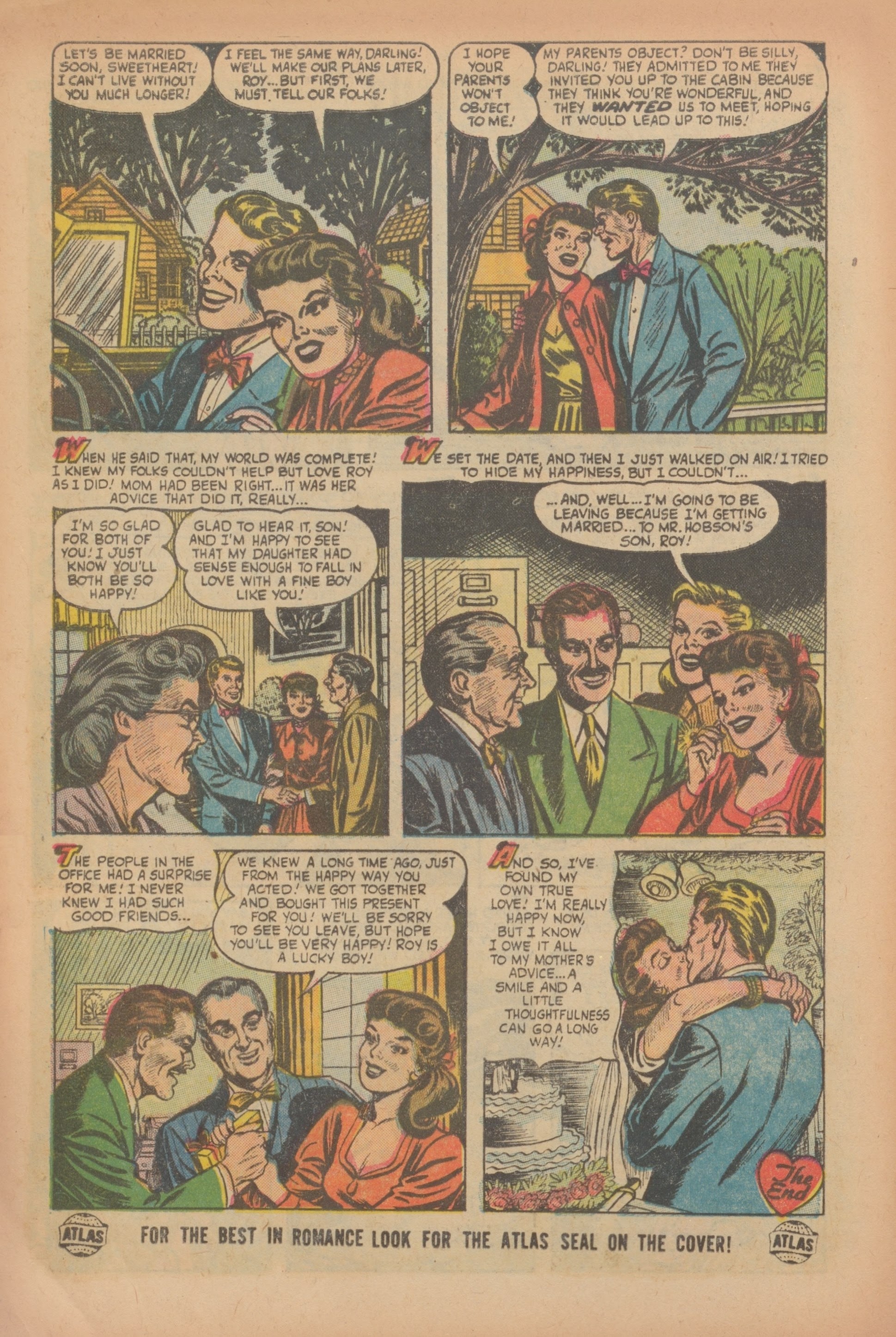 Read online Love Romances comic -  Issue #37 - 32