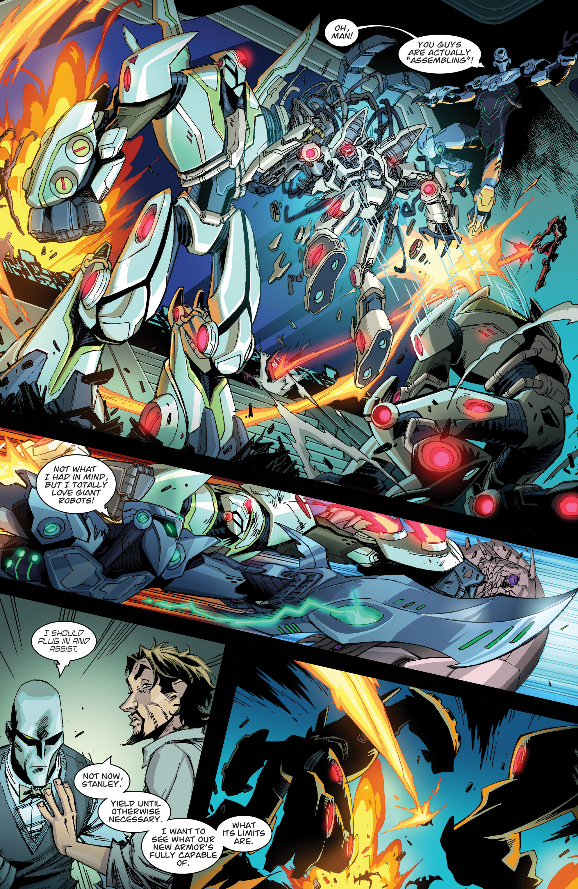 Read online Tech Jacket (2014) comic -  Issue #6 - 13