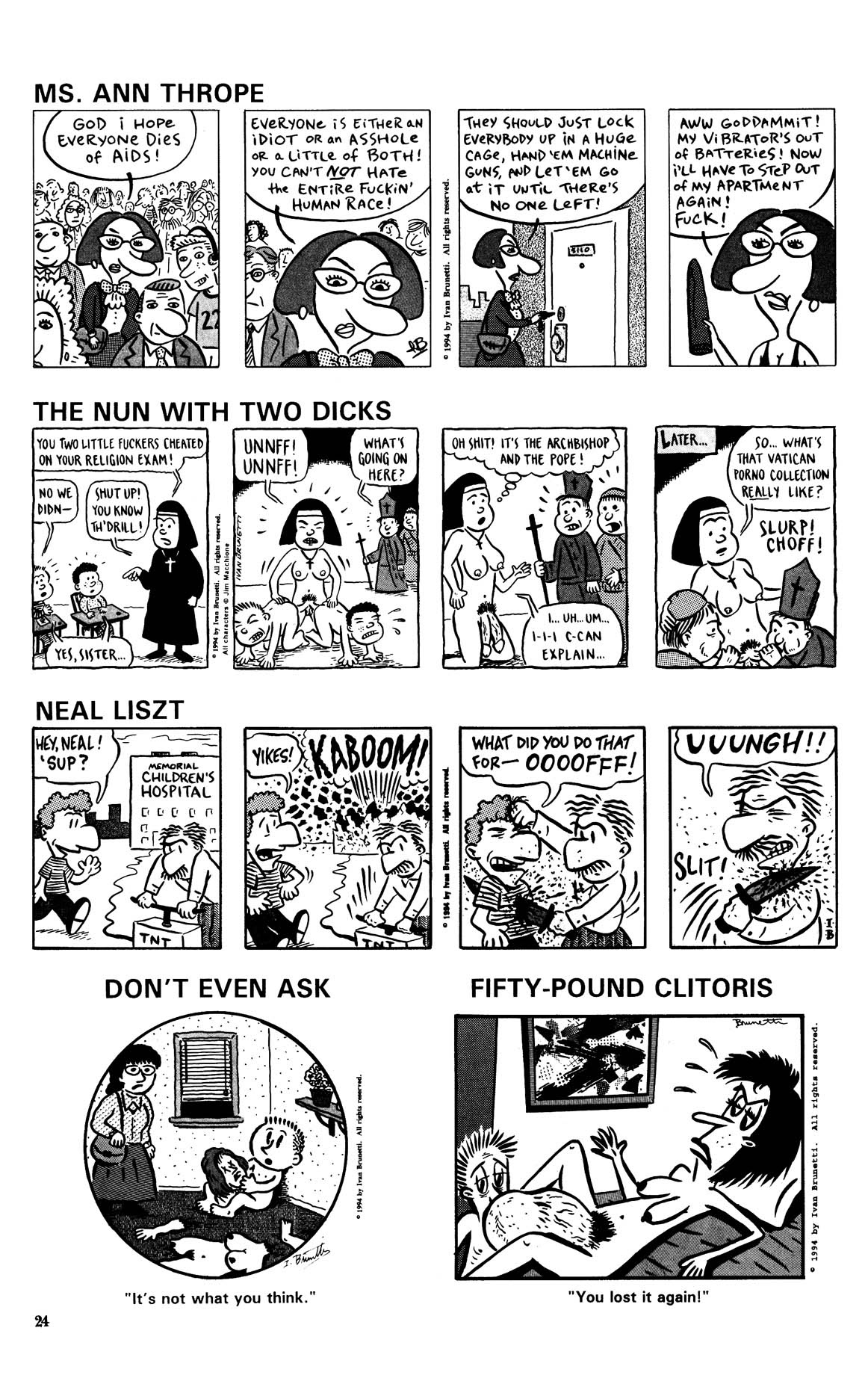 Read online Schizo comic -  Issue #1 - 26