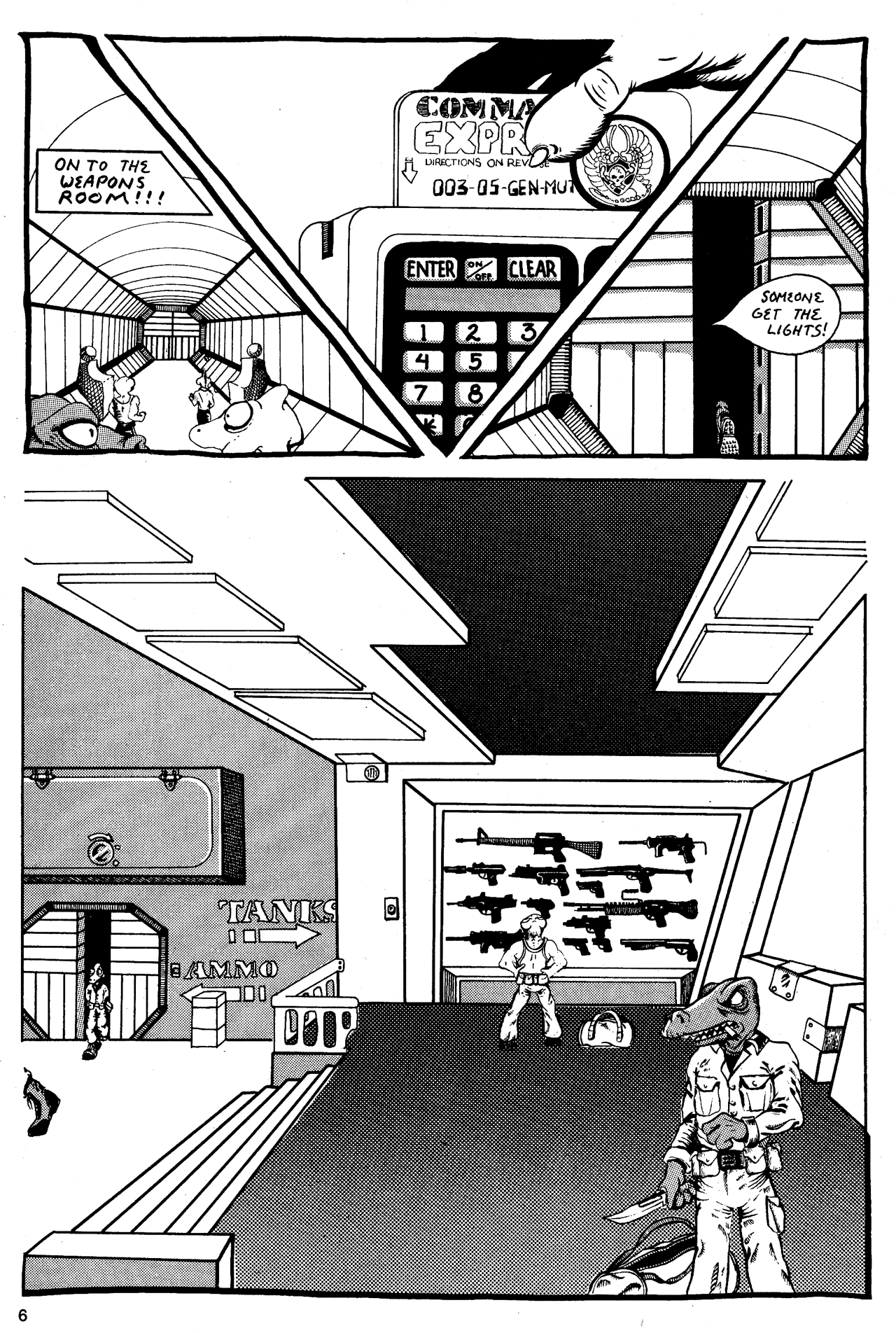 Read online Cold-Blooded Chameleon Commandos comic -  Issue #2 - 8