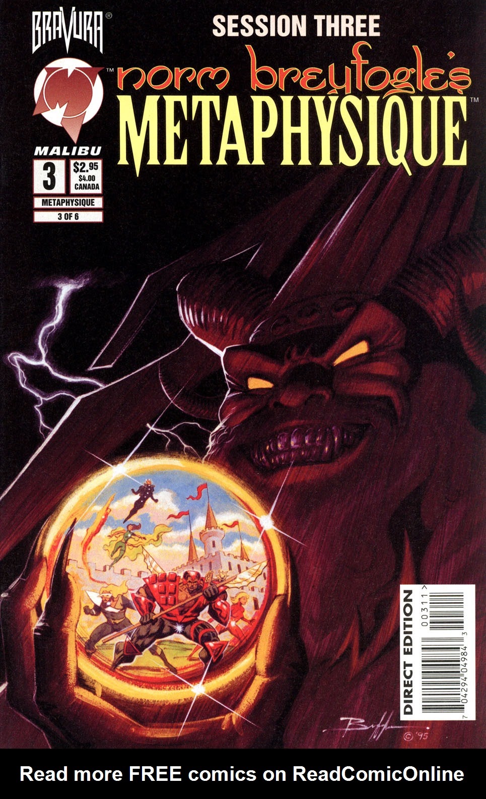 Read online Metaphysique (1995) comic -  Issue #3 - 1