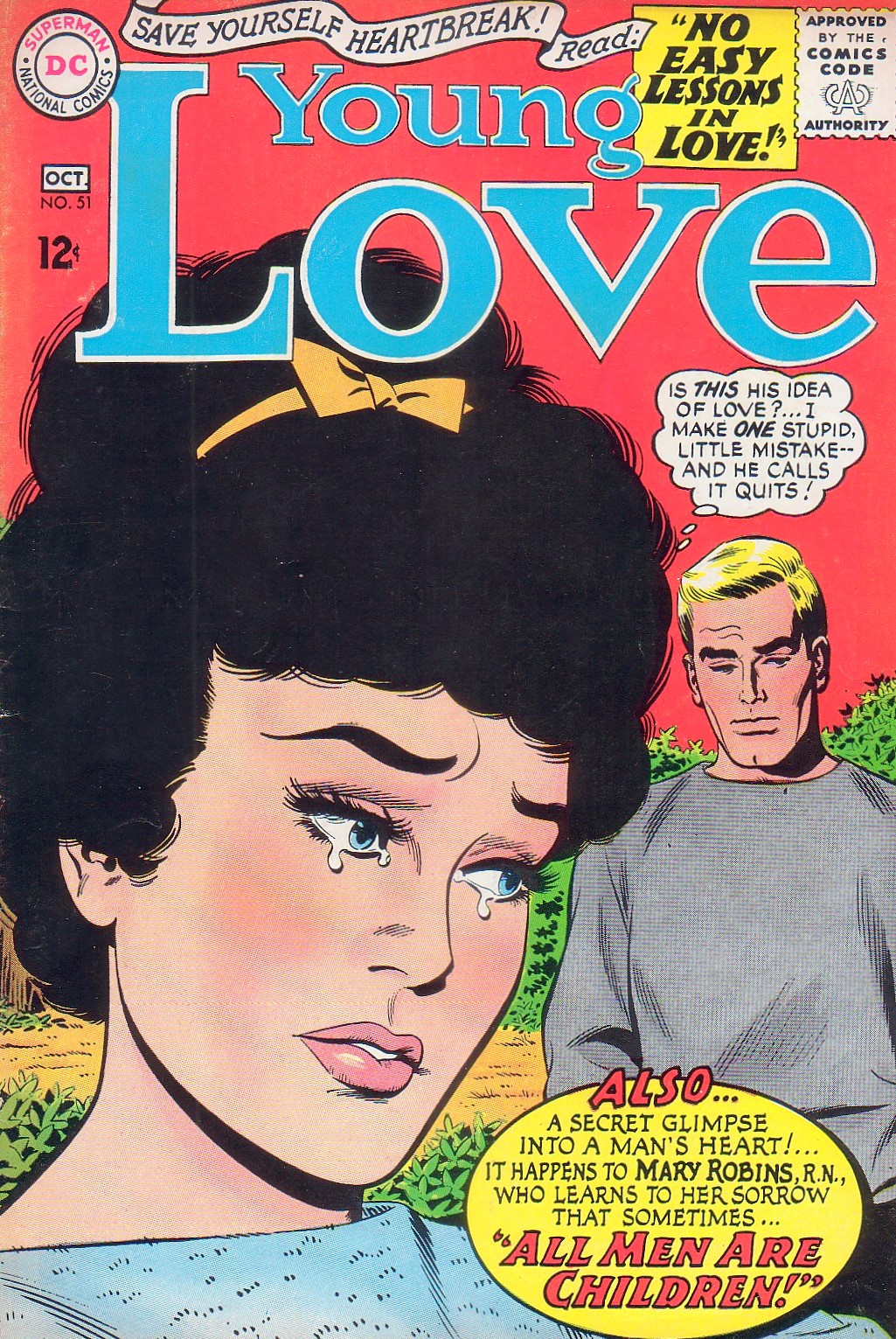 Read online Young Love (1963) comic -  Issue #51 - 1
