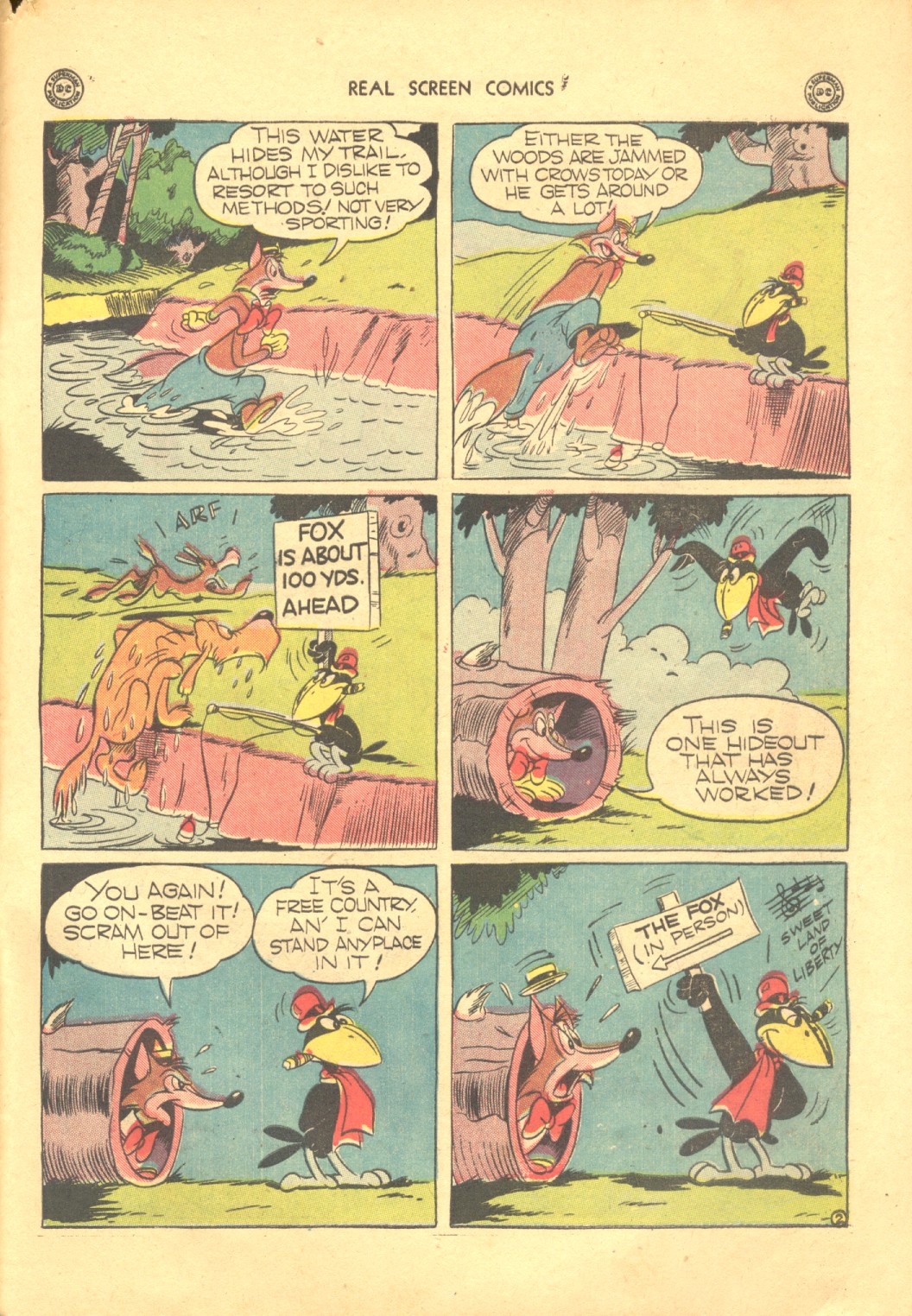 Read online Real Screen Comics comic -  Issue #7 - 45