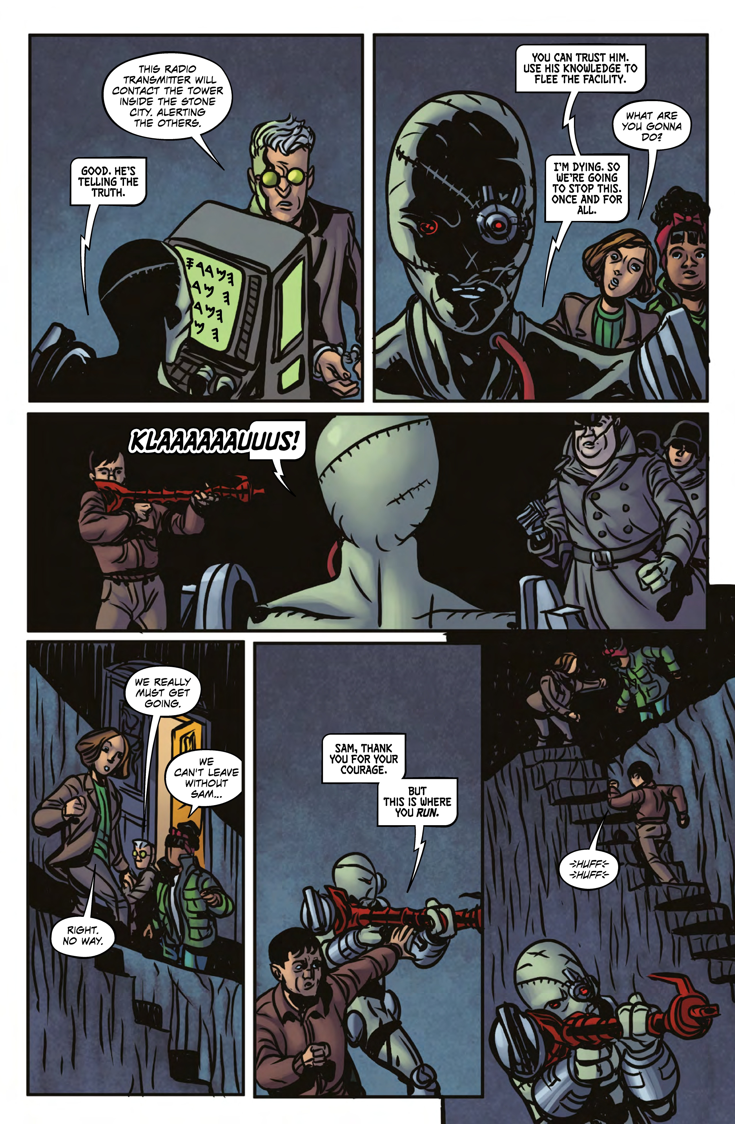 Read online Project Riese comic -  Issue #5 - 21