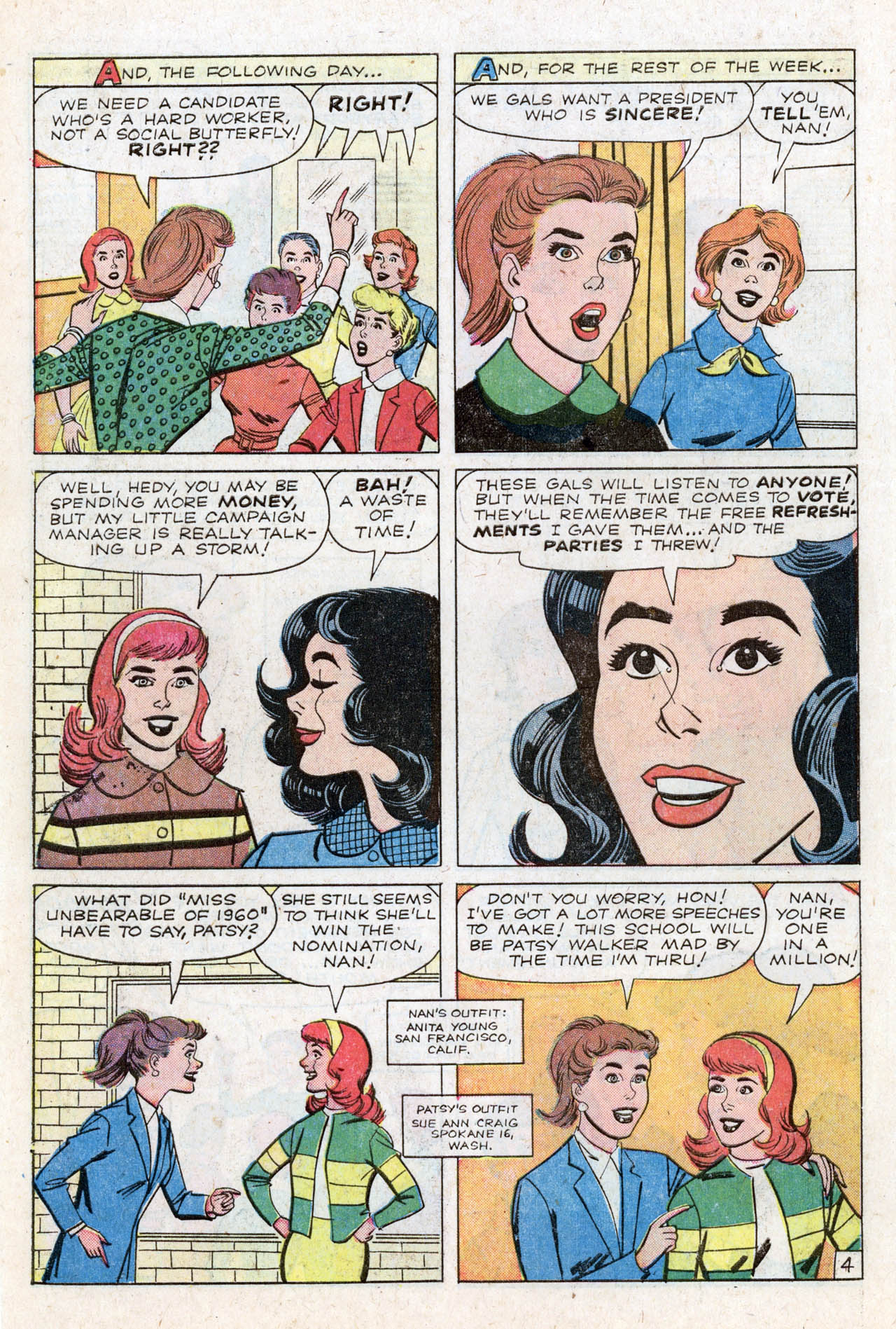 Read online Patsy and Hedy comic -  Issue #76 - 6