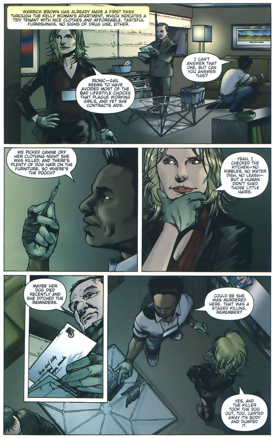 Read online CSI: Crime Scene Investigation comic -  Issue #3 - 15