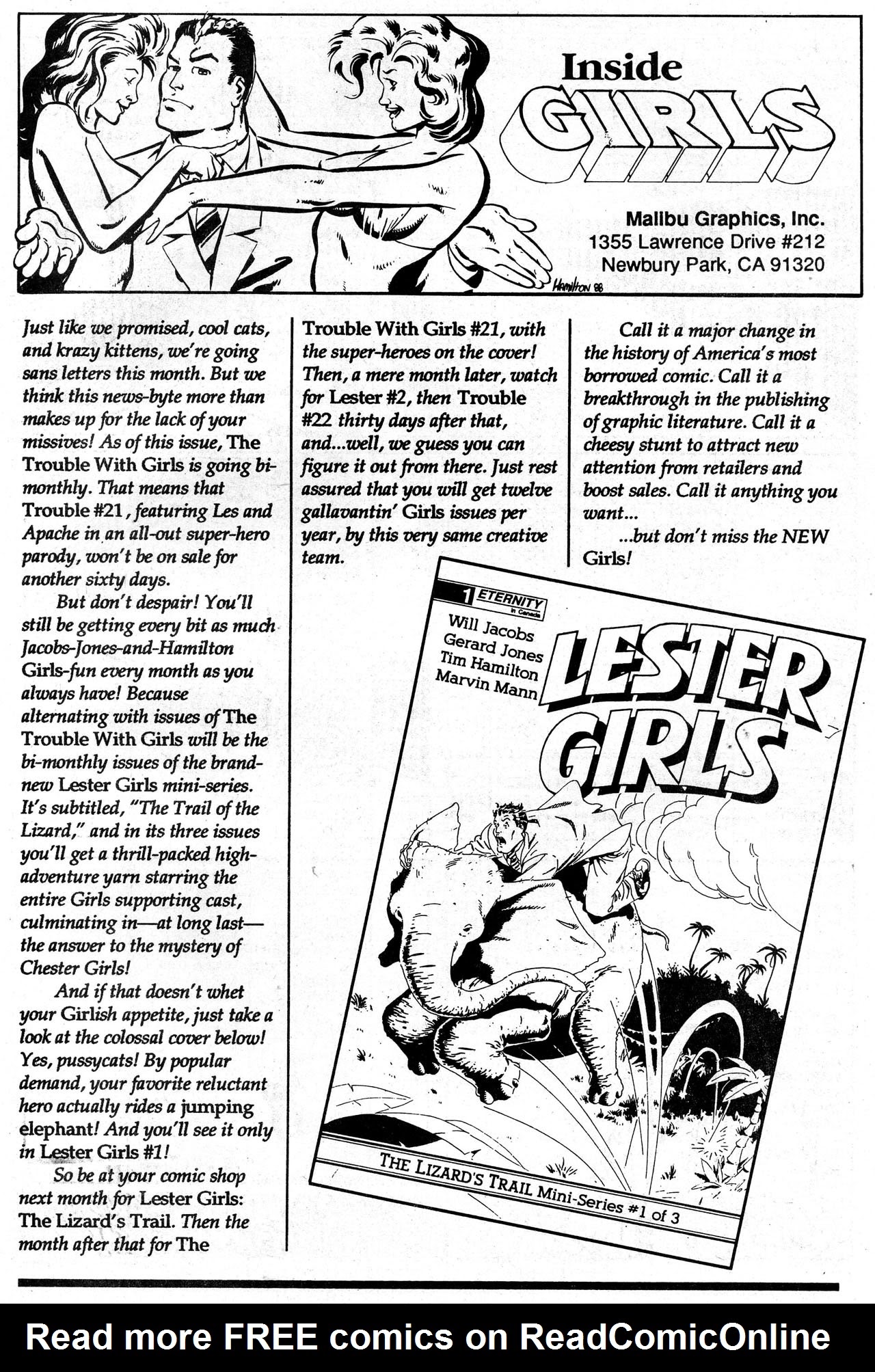 Read online The Trouble With Girls (1989) comic -  Issue #20 - 27