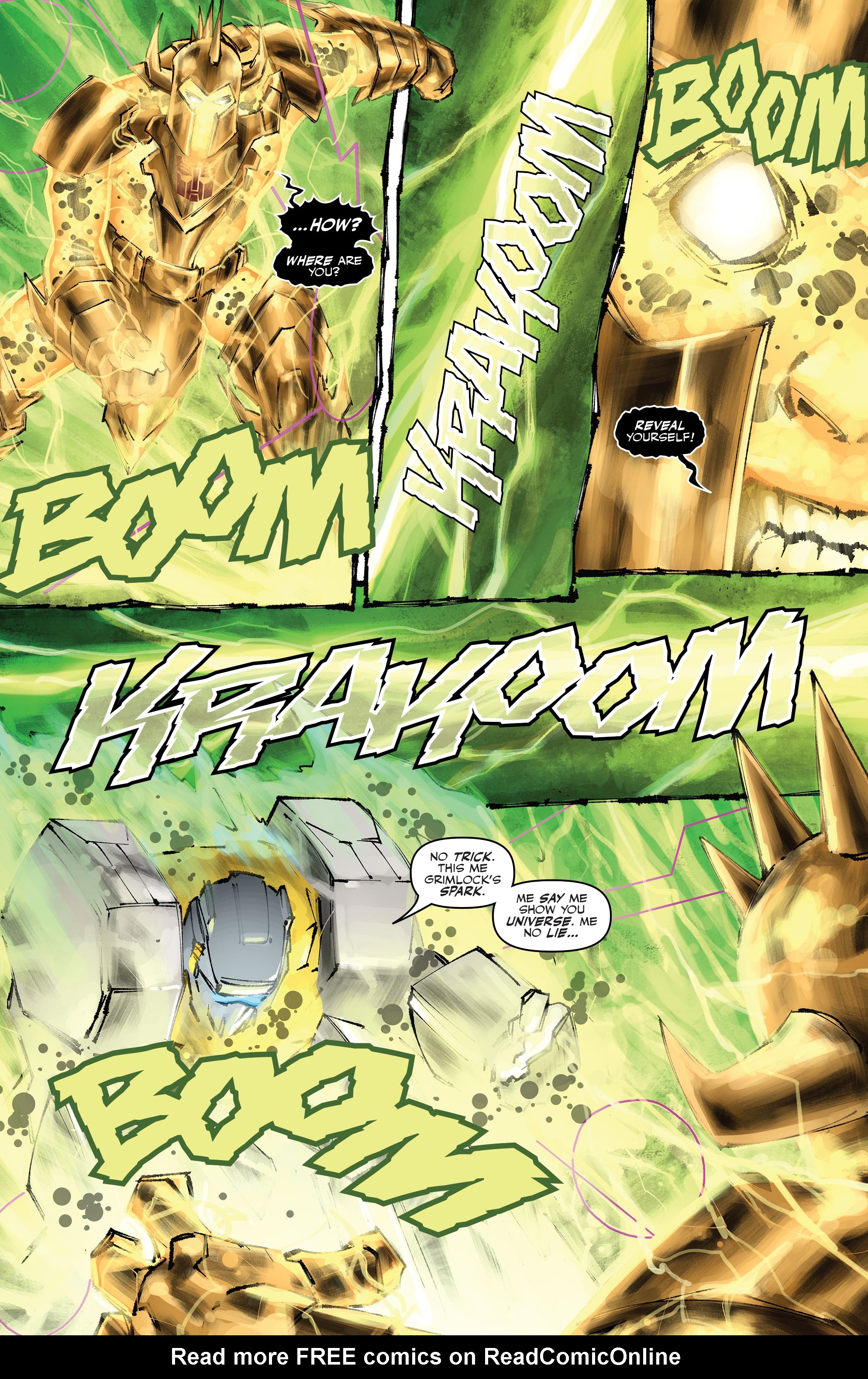 Read online Transformers: King Grimlock comic -  Issue #5 - 11