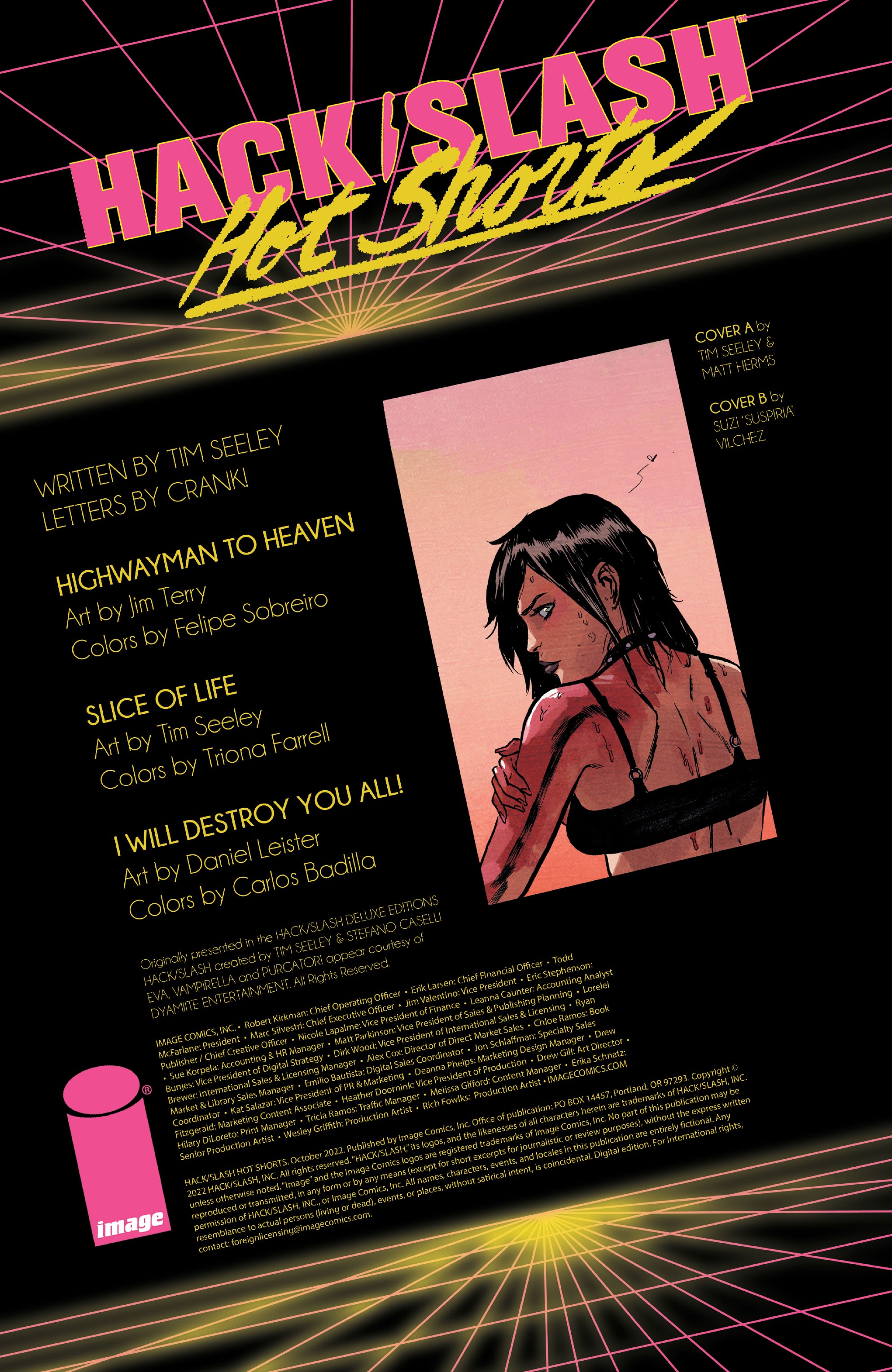 Read online Hack/Slash: Hot Shorts comic -  Issue # Full - 2