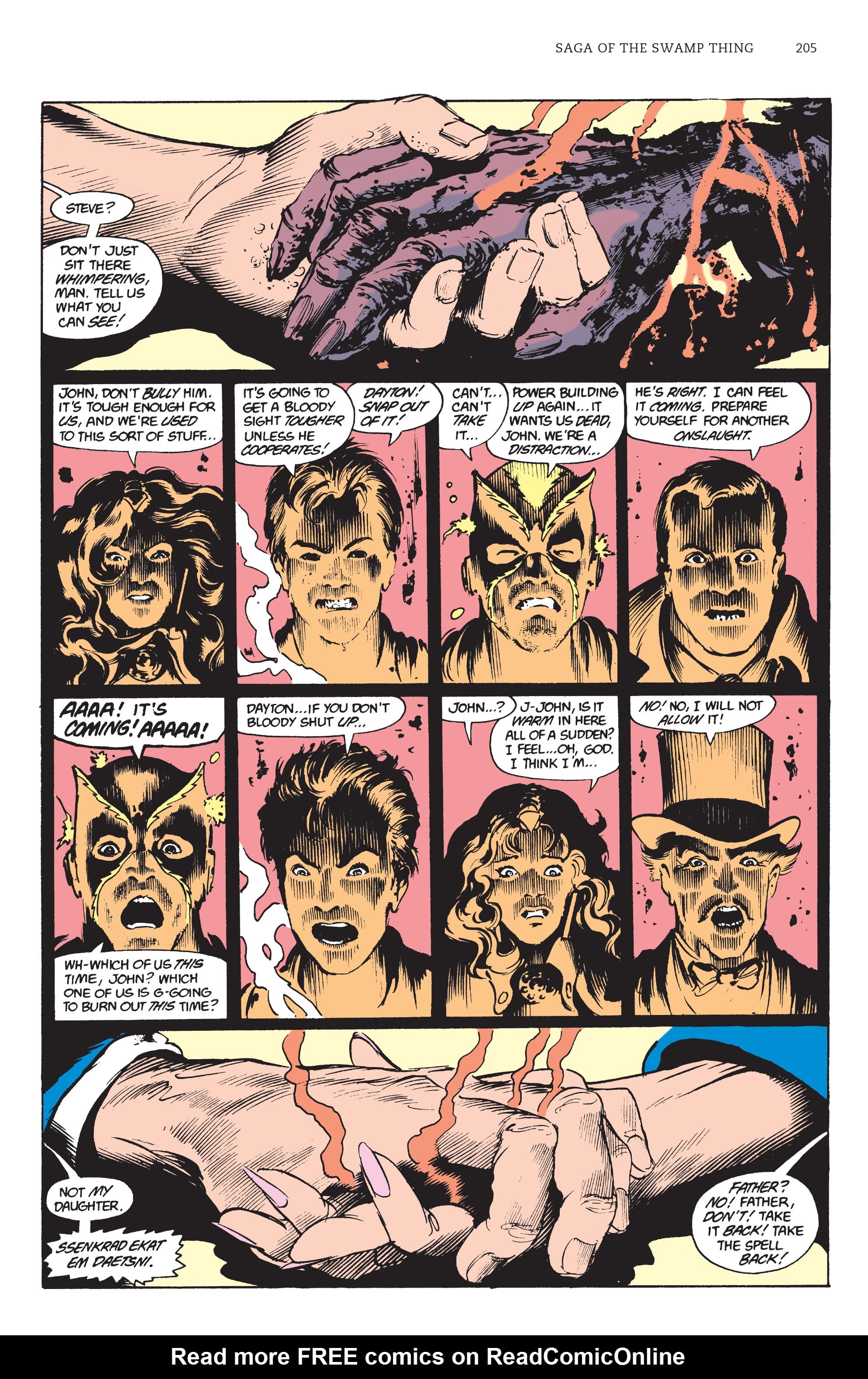 Read online Saga of the Swamp Thing comic -  Issue # TPB 4 (Part 2) - 91