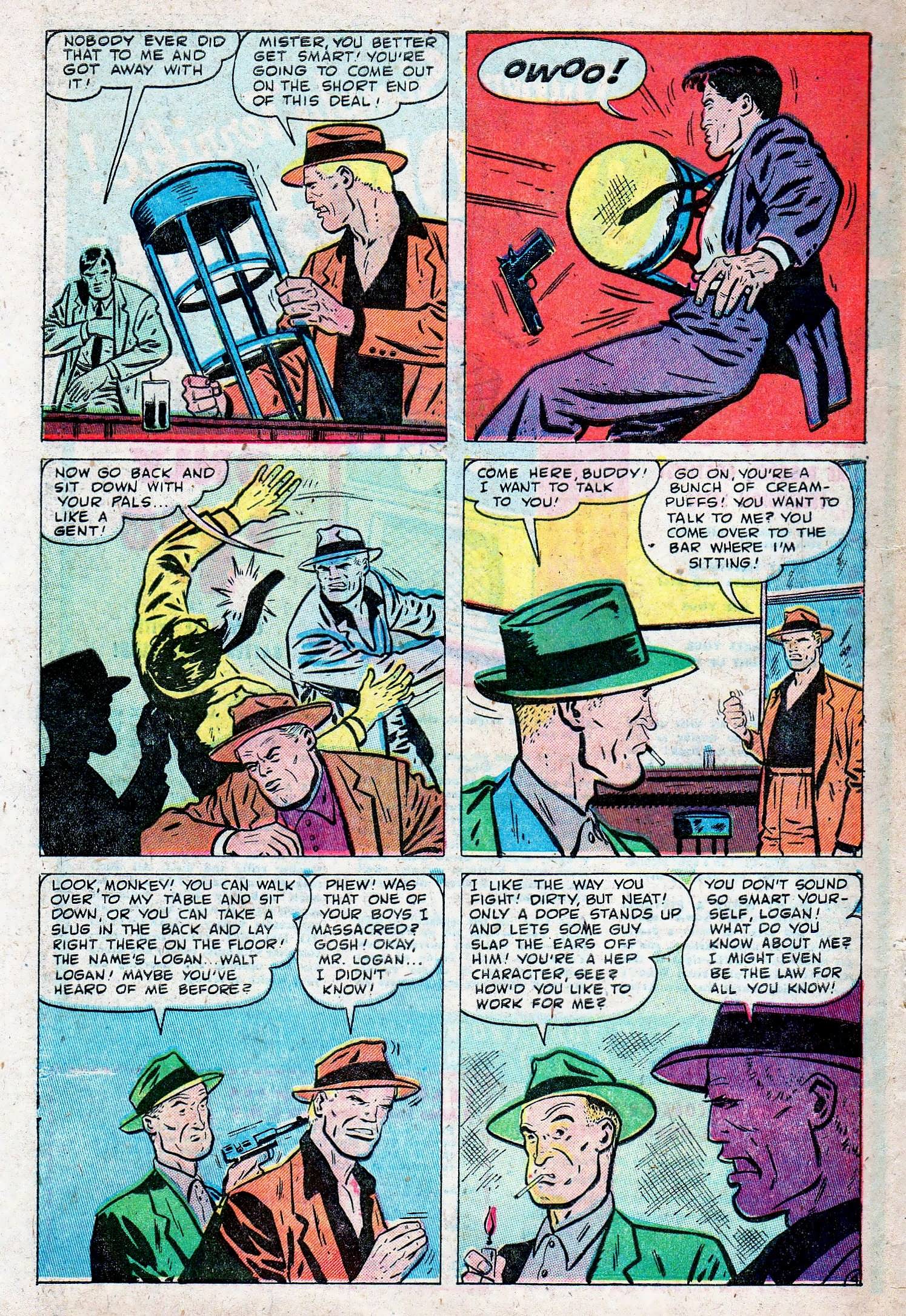 Read online Crime Cases Comics (1951) comic -  Issue #9 - 30