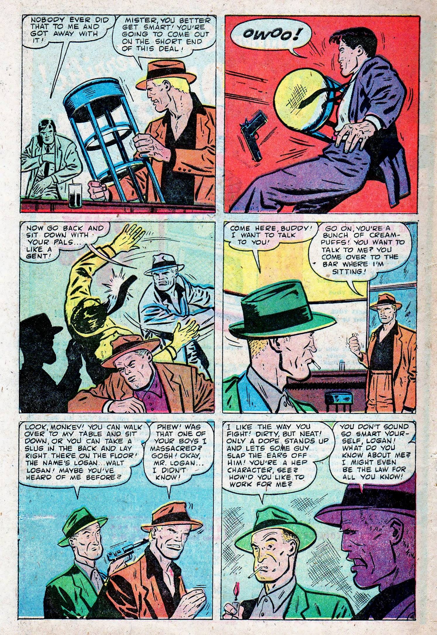 Read online Crime Cases Comics (1951) comic -  Issue #9 - 30