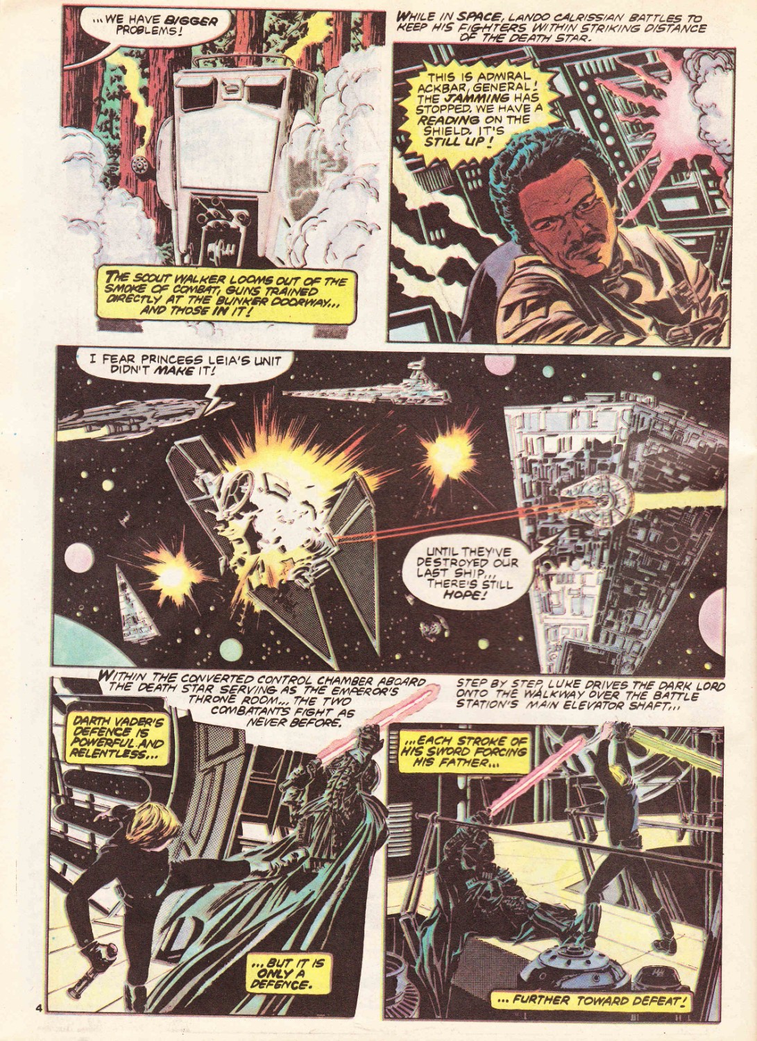 Read online Return of the Jedi comic -  Issue #8 - 4
