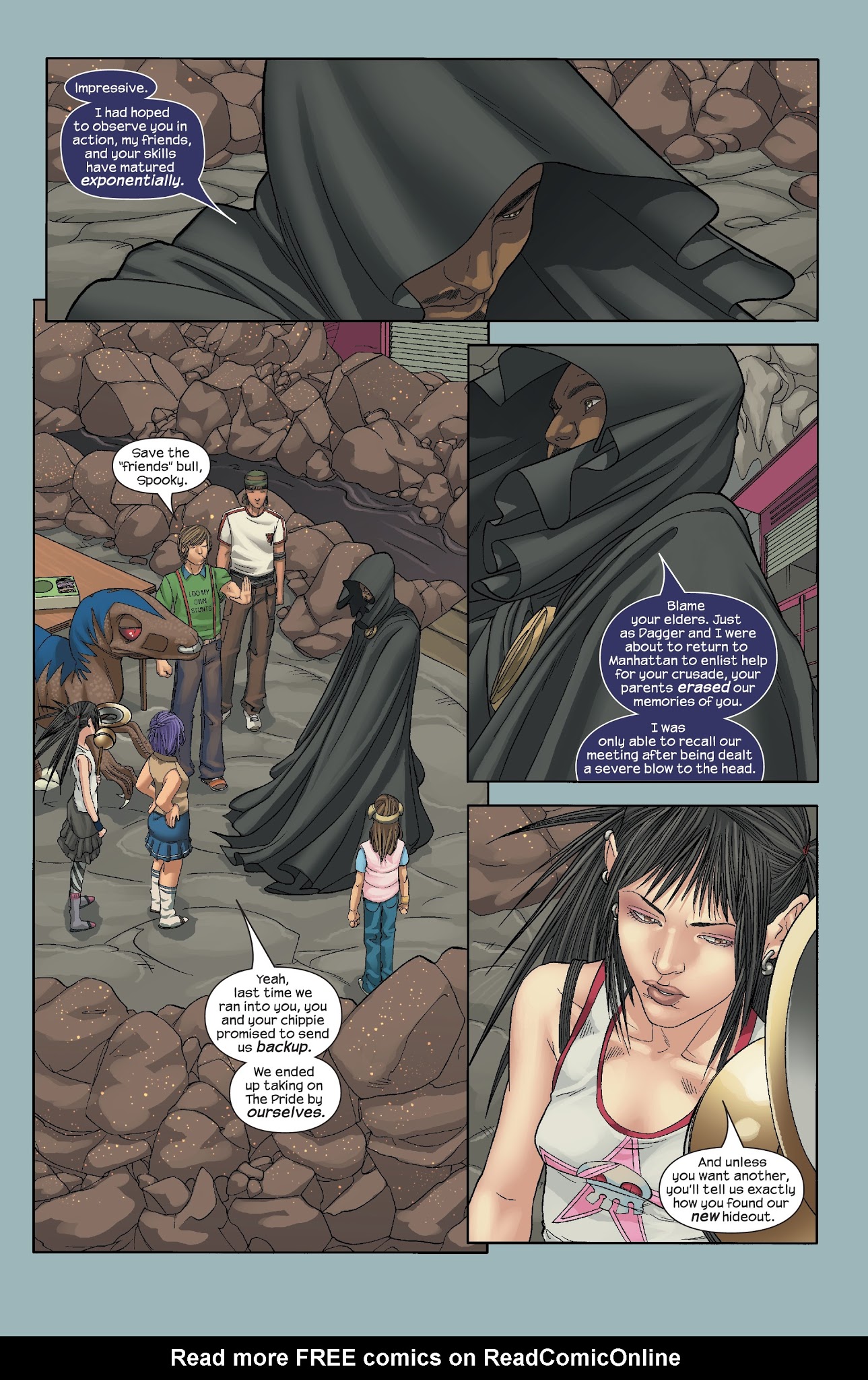 Read online Cloak and Dagger: Runaways and Reversals comic -  Issue # TPB - 96