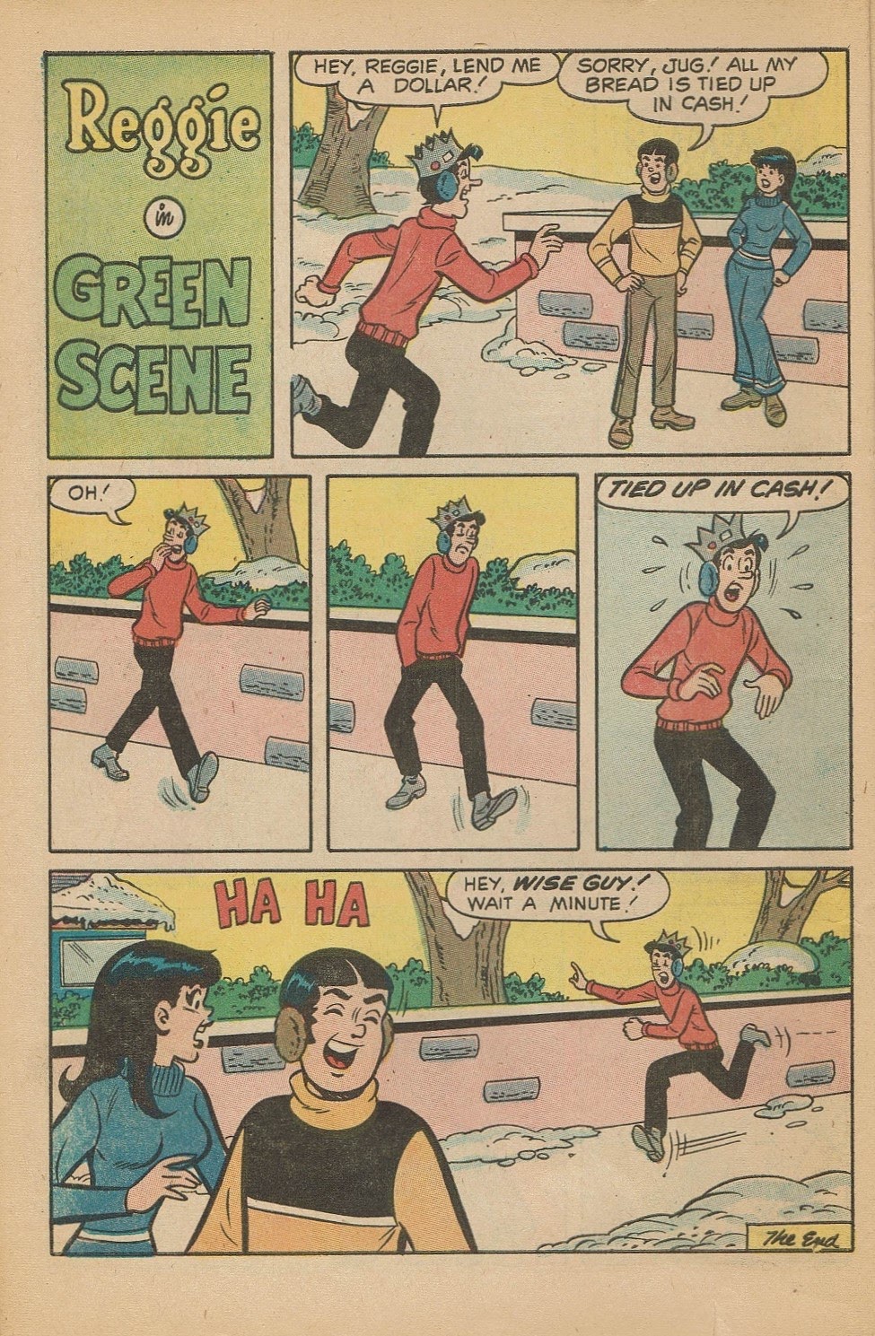 Read online Reggie's Wise Guy Jokes comic -  Issue #17 - 6