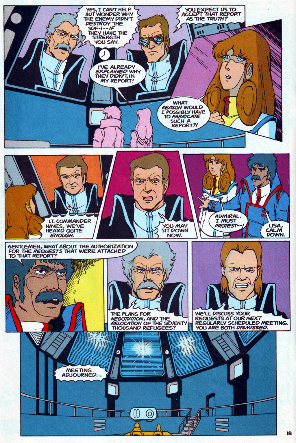 Read online Robotech The Macross Saga comic -  Issue #15 - 19