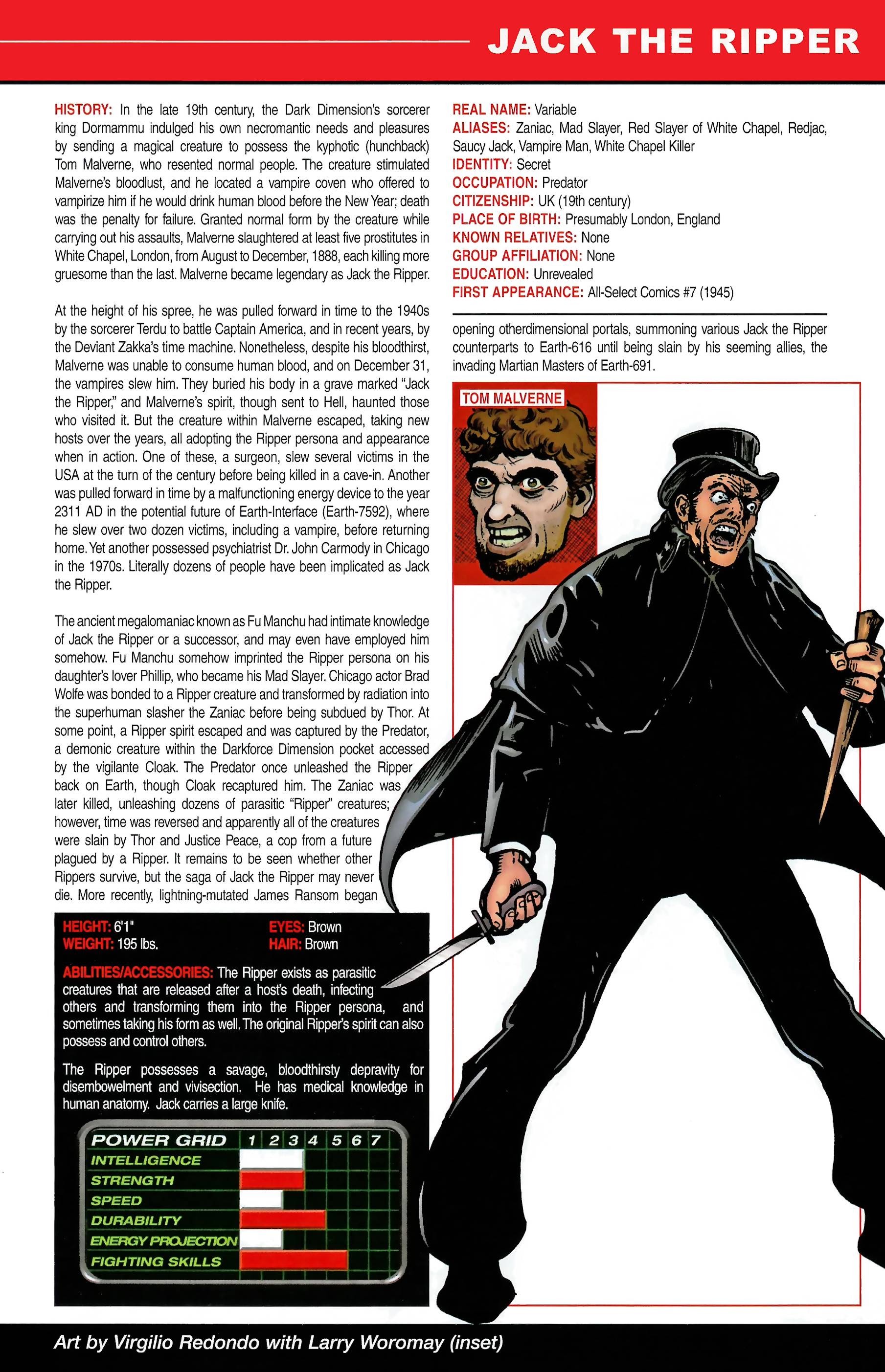 Read online Official Handbook of the Marvel Universe A to Z comic -  Issue # TPB 5 (Part 2) - 135