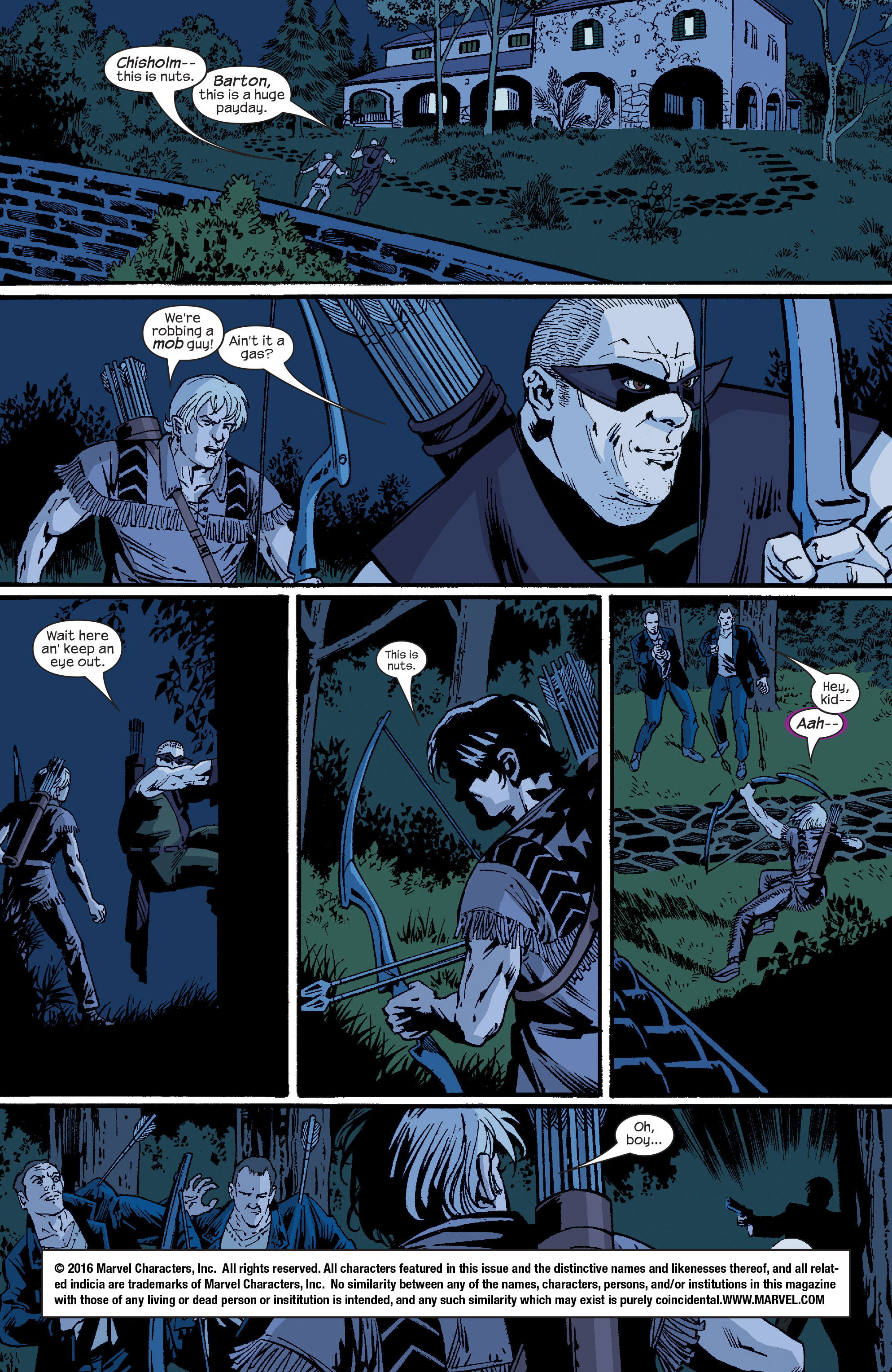 Read online Hawkeye (2003) comic -  Issue #5 - 2