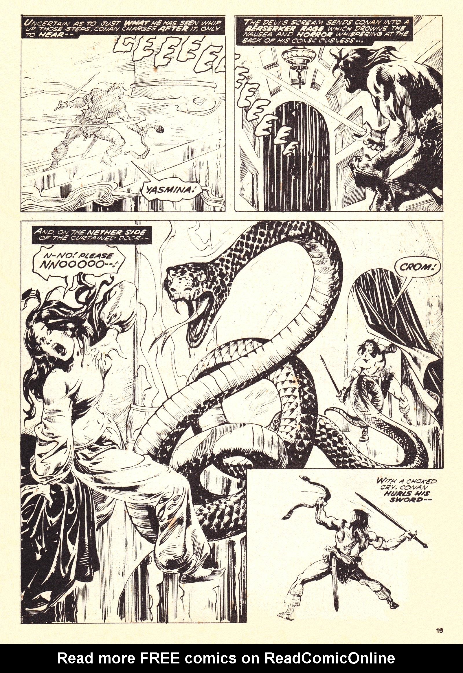 Read online The Savage Sword of Conan (1975) comic -  Issue #8 - 19
