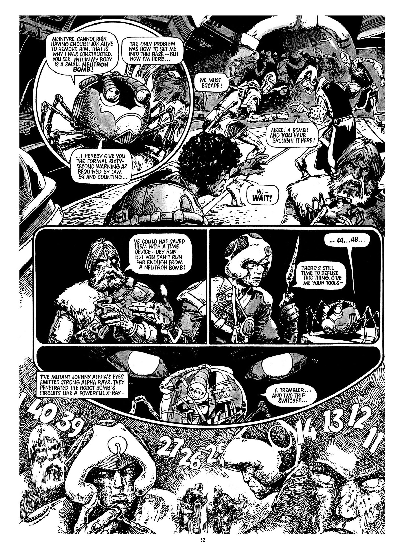 Read online Strontium Dog Search and Destroy: The Starlord Years comic -  Issue # TPB - 49
