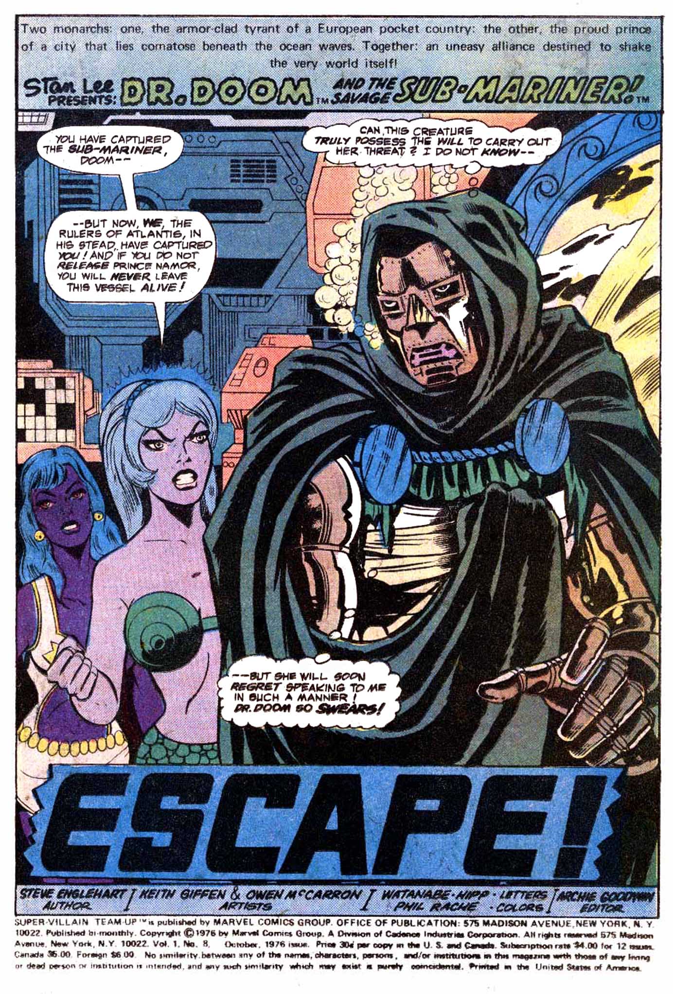 Read online Super-Villain Team-Up comic -  Issue #8 - 2