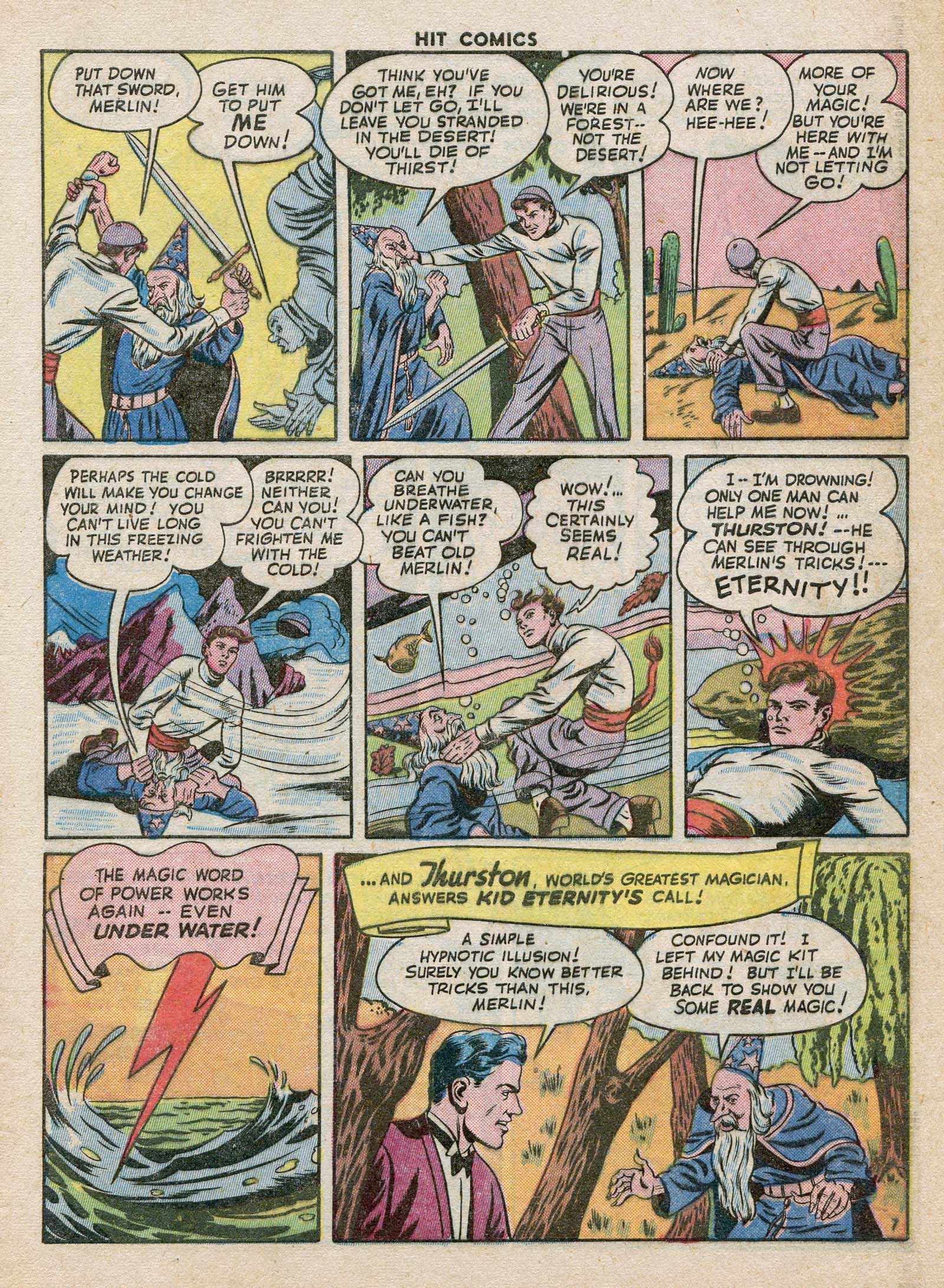 Read online Hit Comics comic -  Issue #32 - 8