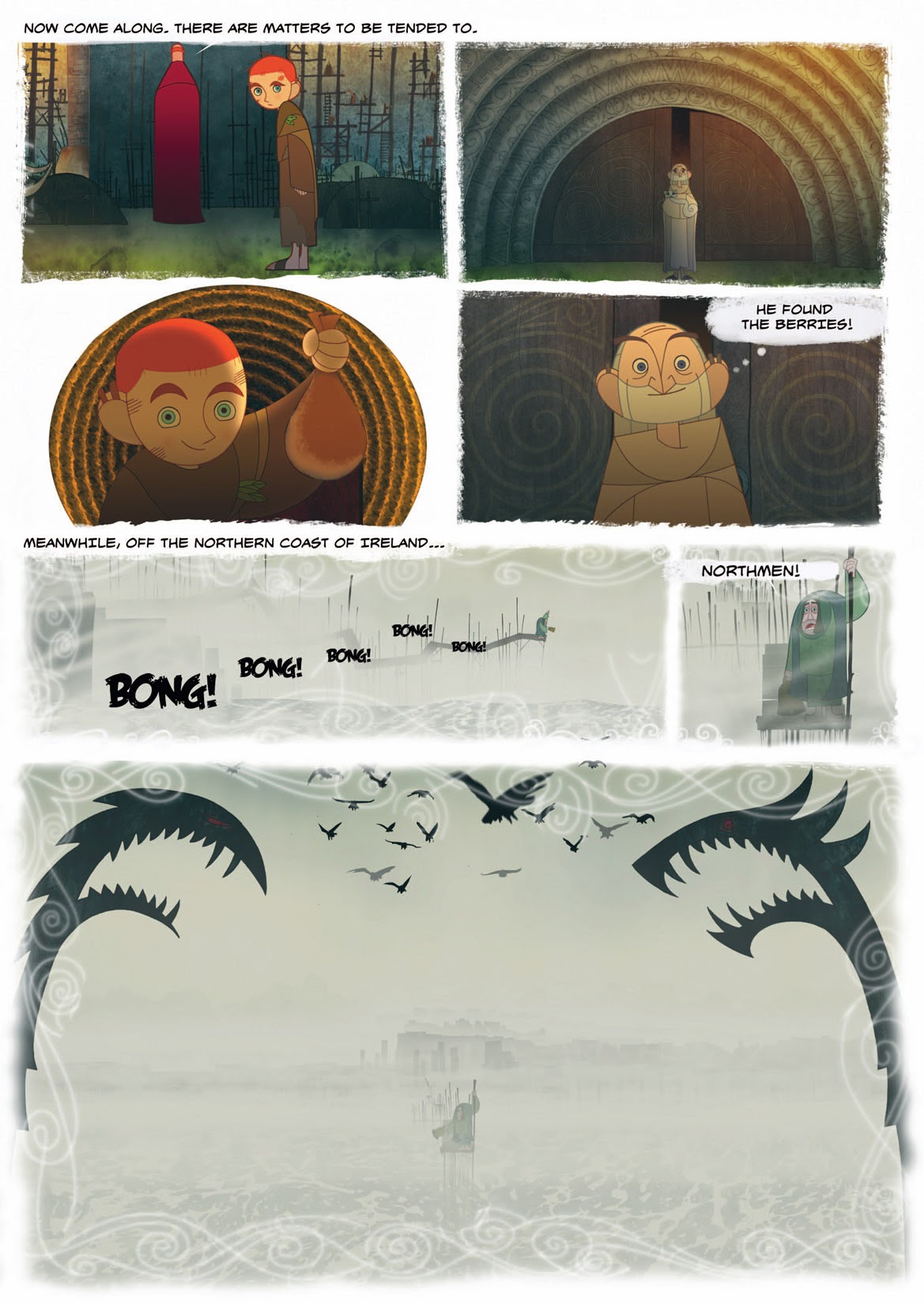 Read online The Secret Of Kells comic -  Issue # TPB - 65