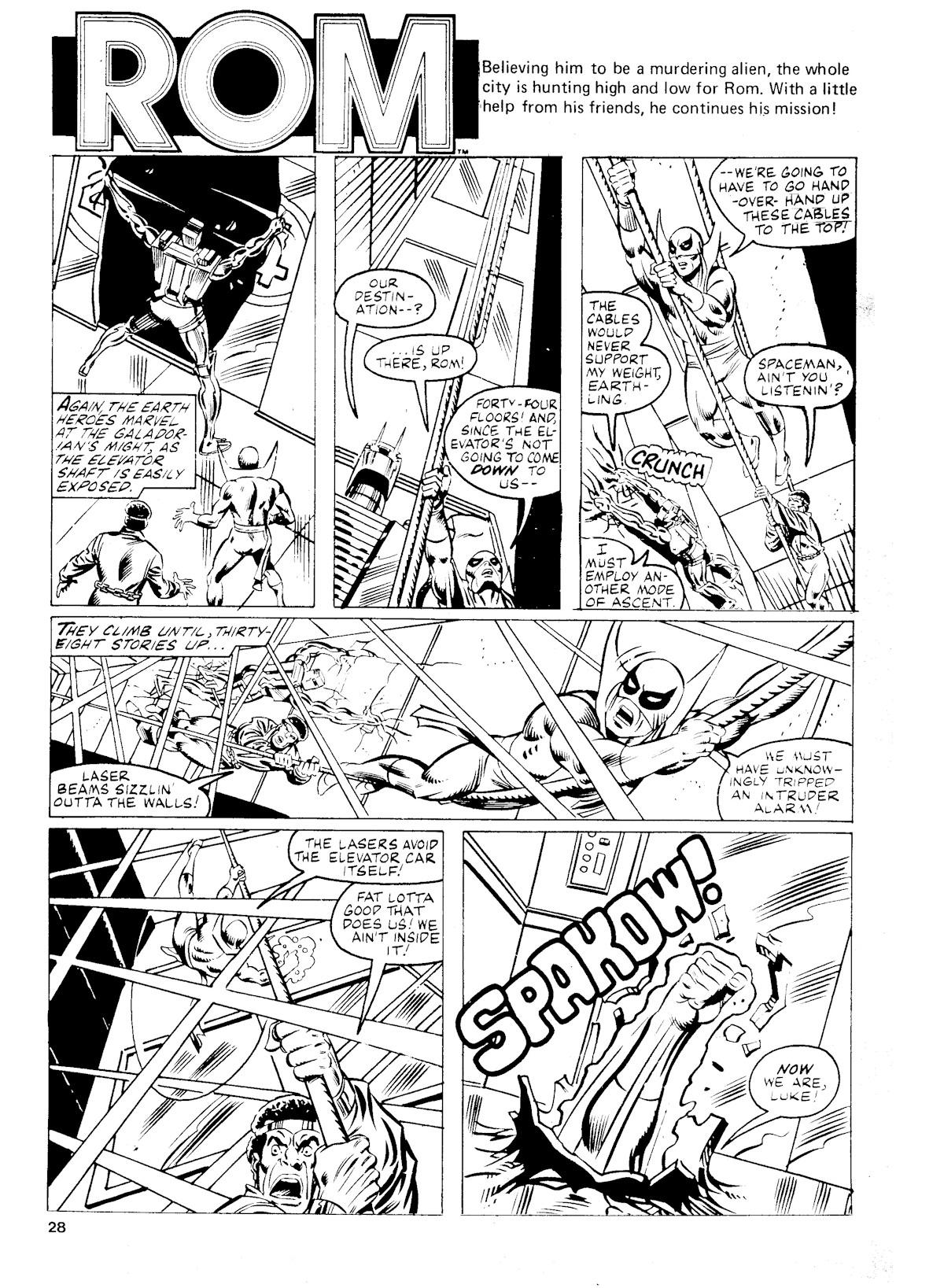 Read online Star Wars Weekly comic -  Issue #162 - 28