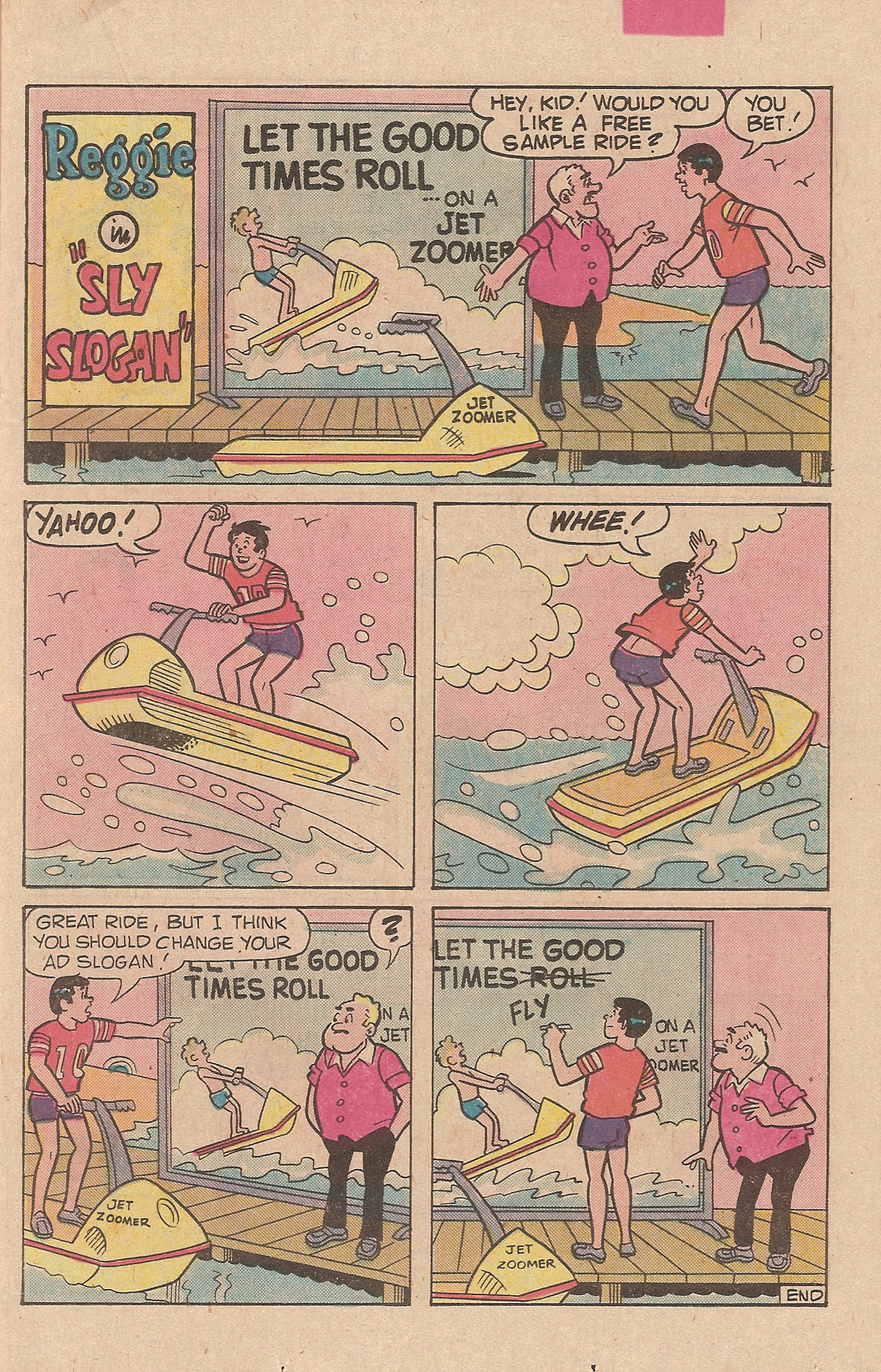 Read online Reggie's Wise Guy Jokes comic -  Issue #55 - 15