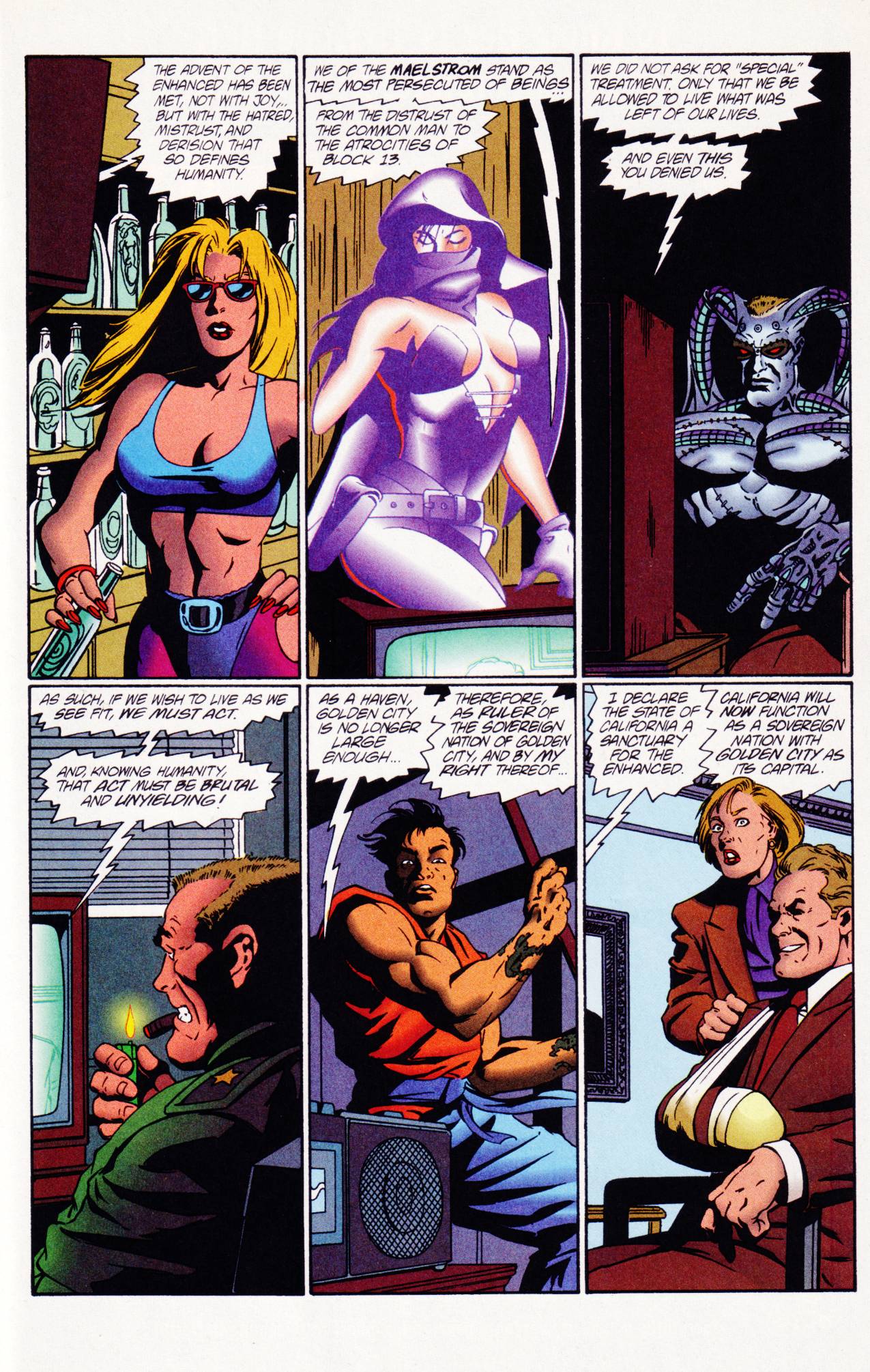 Read online Agents of Law comic -  Issue #4 - 21