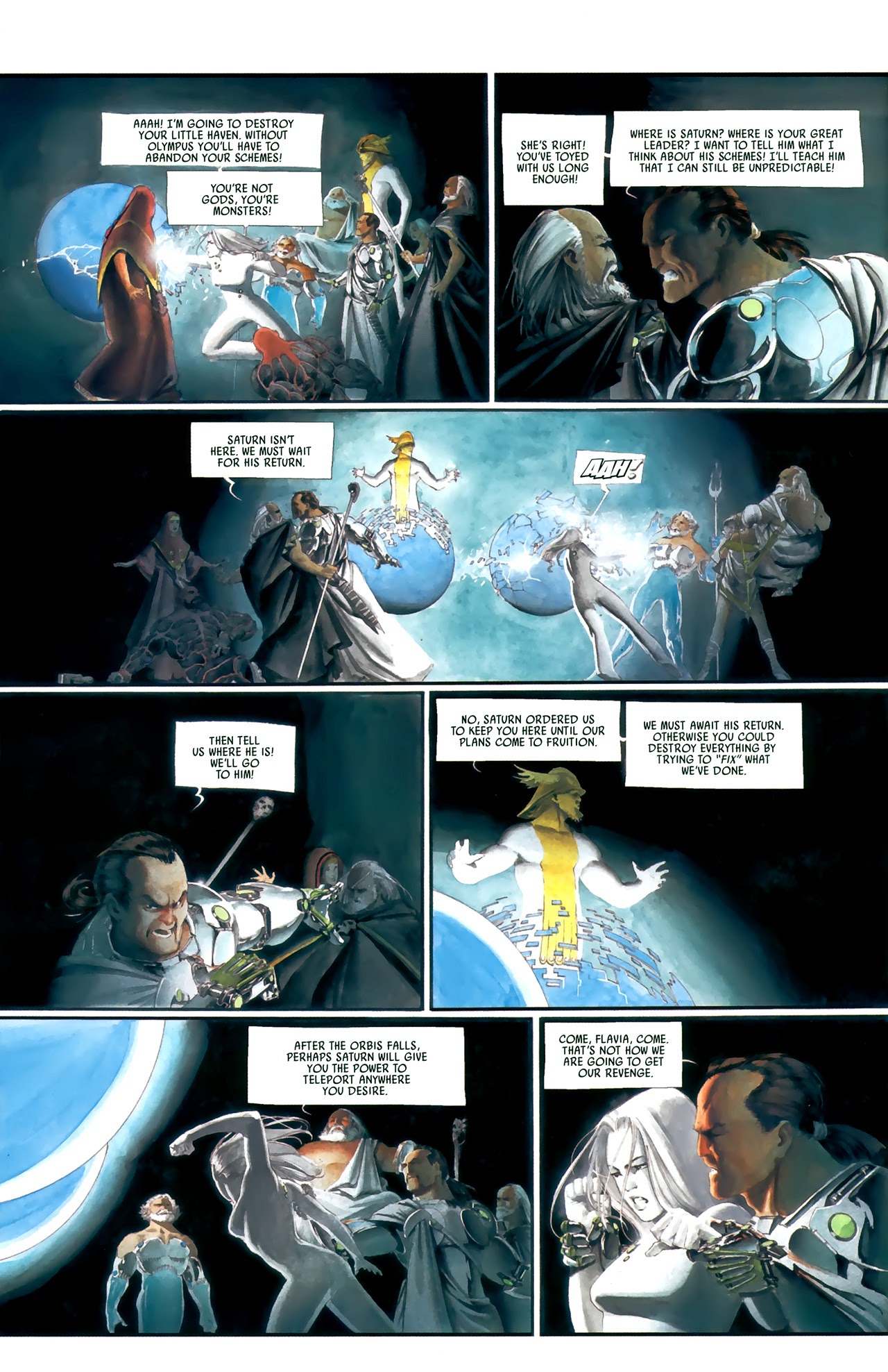 Read online Scourge Of The Gods: The Fall comic -  Issue #2 - 24