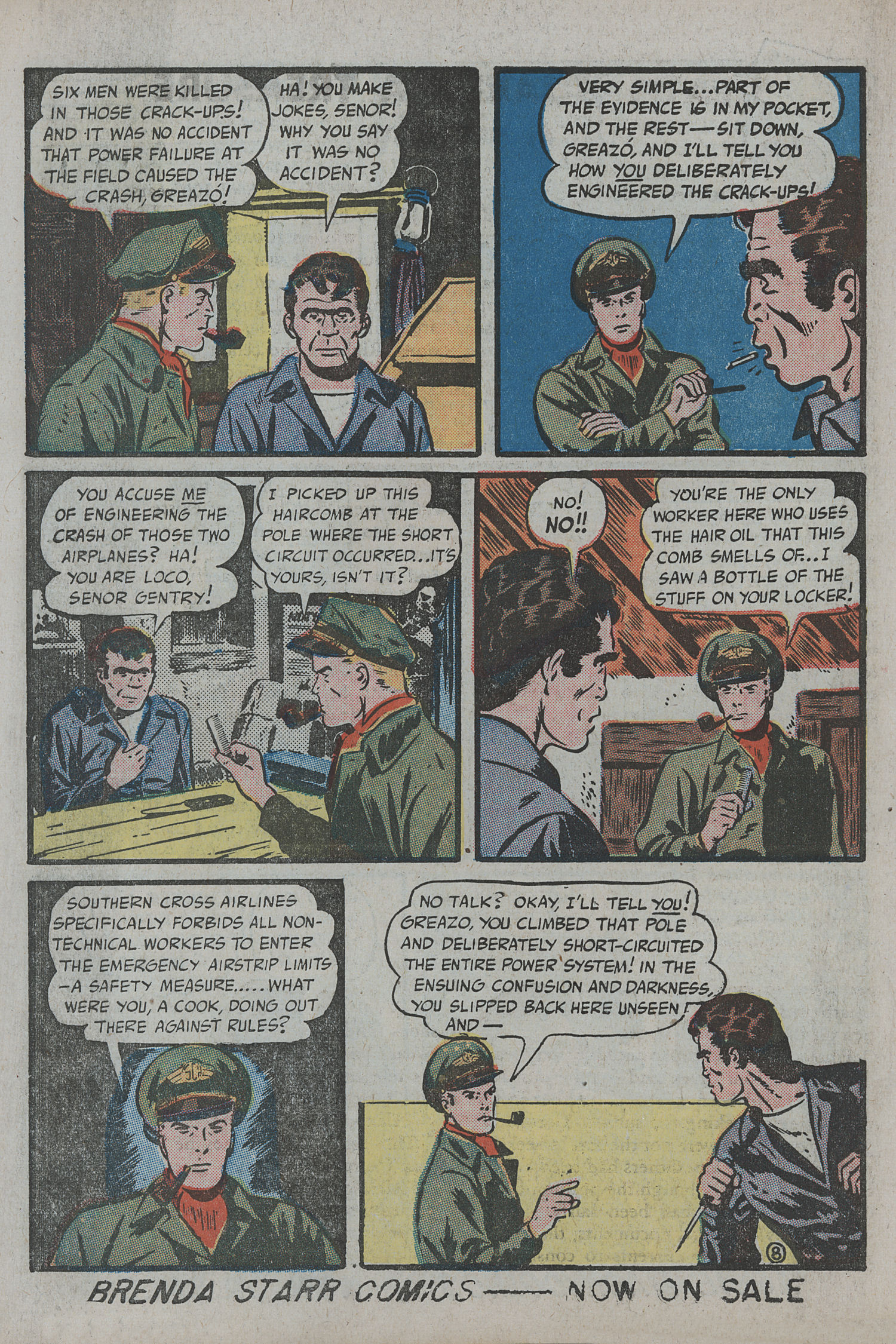 Read online Bruce Gentry comic -  Issue #1 - 18