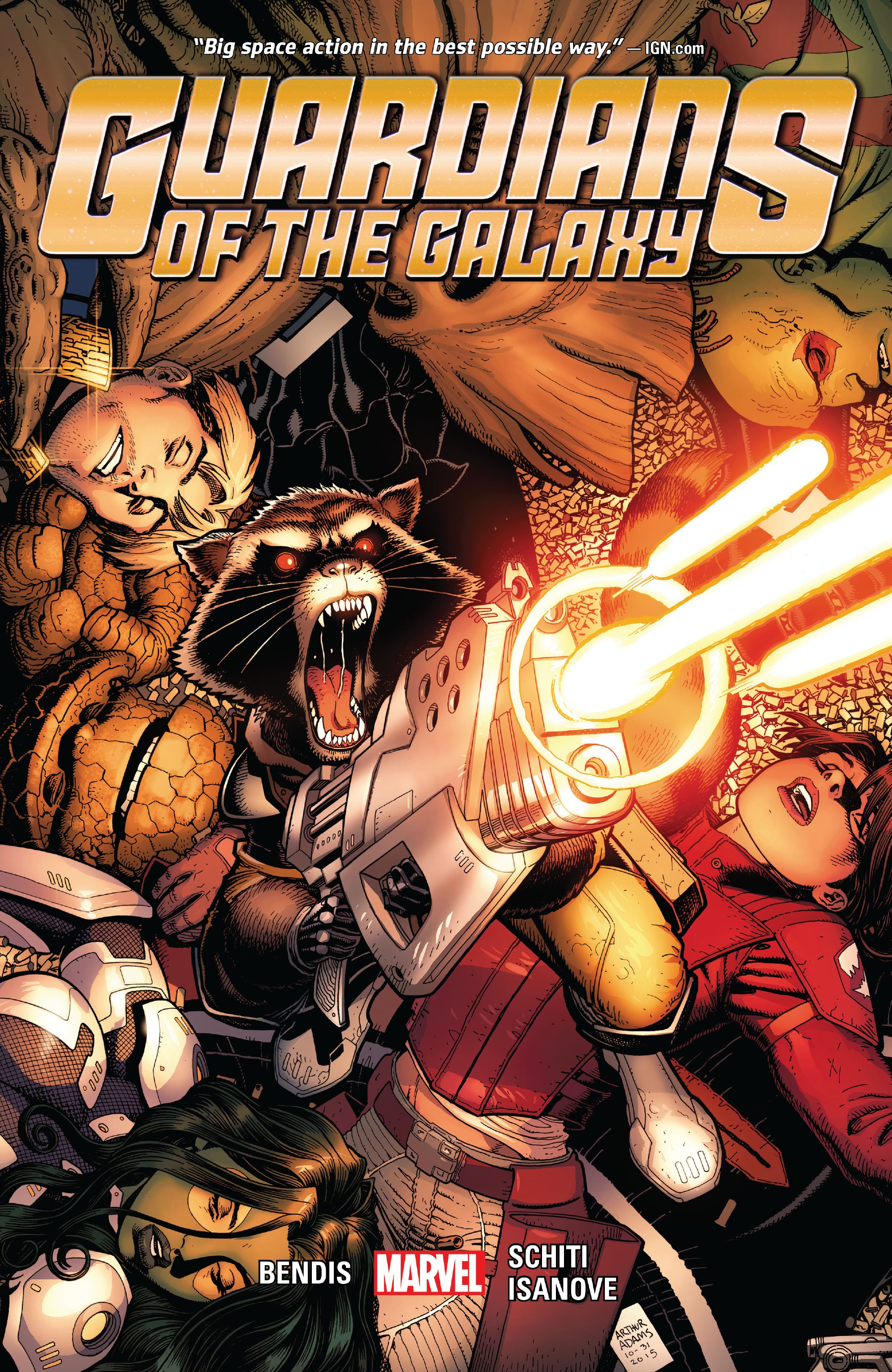Read online Guardians Of The Galaxy by Brian Michael Bendis comic -  Issue # TPB 4 (Part 1) - 1