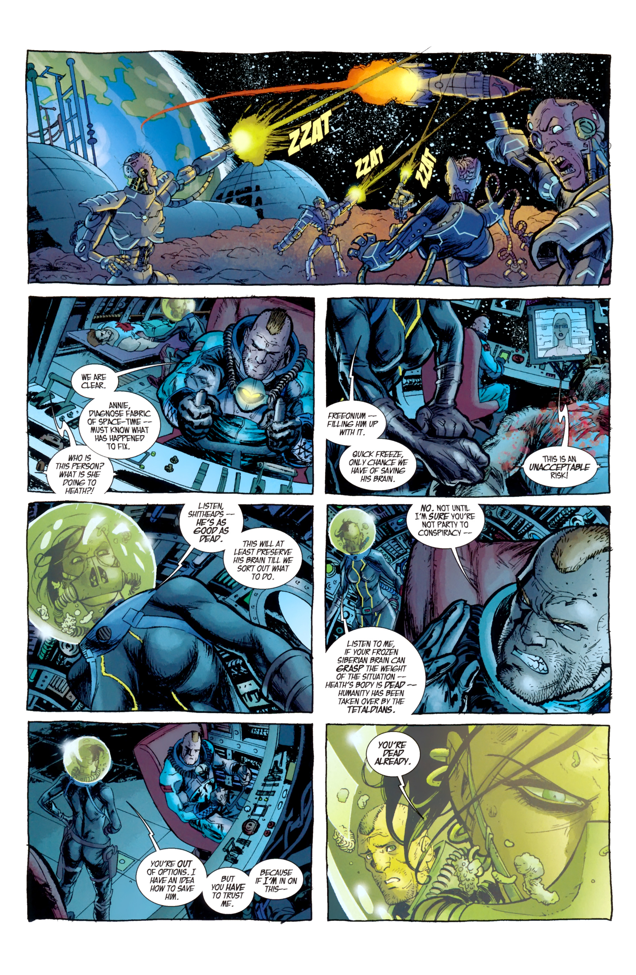 Read online Fear Agent comic -  Issue #28 - 12