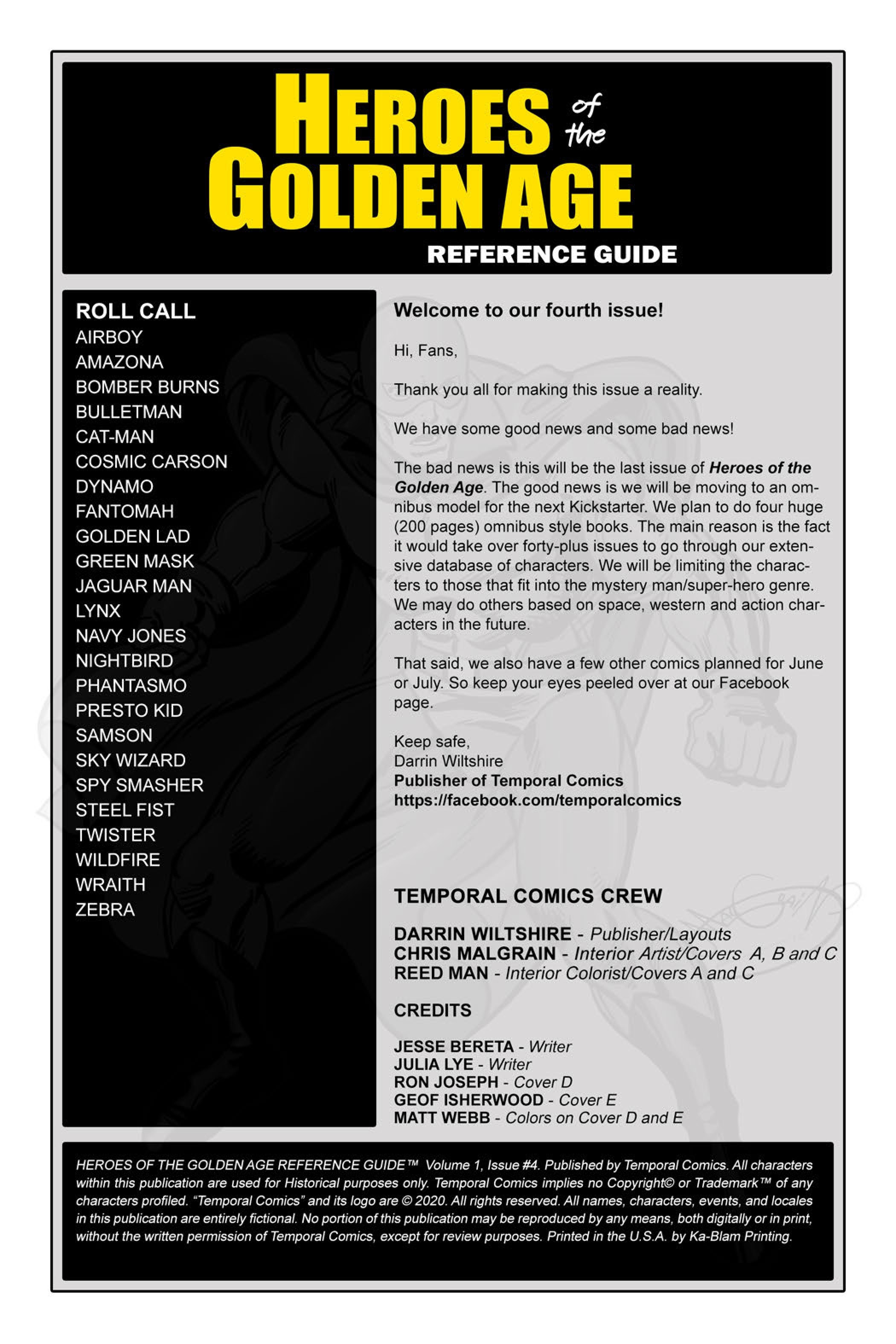 Read online Heroes of the Golden Age comic -  Issue #4 - 6