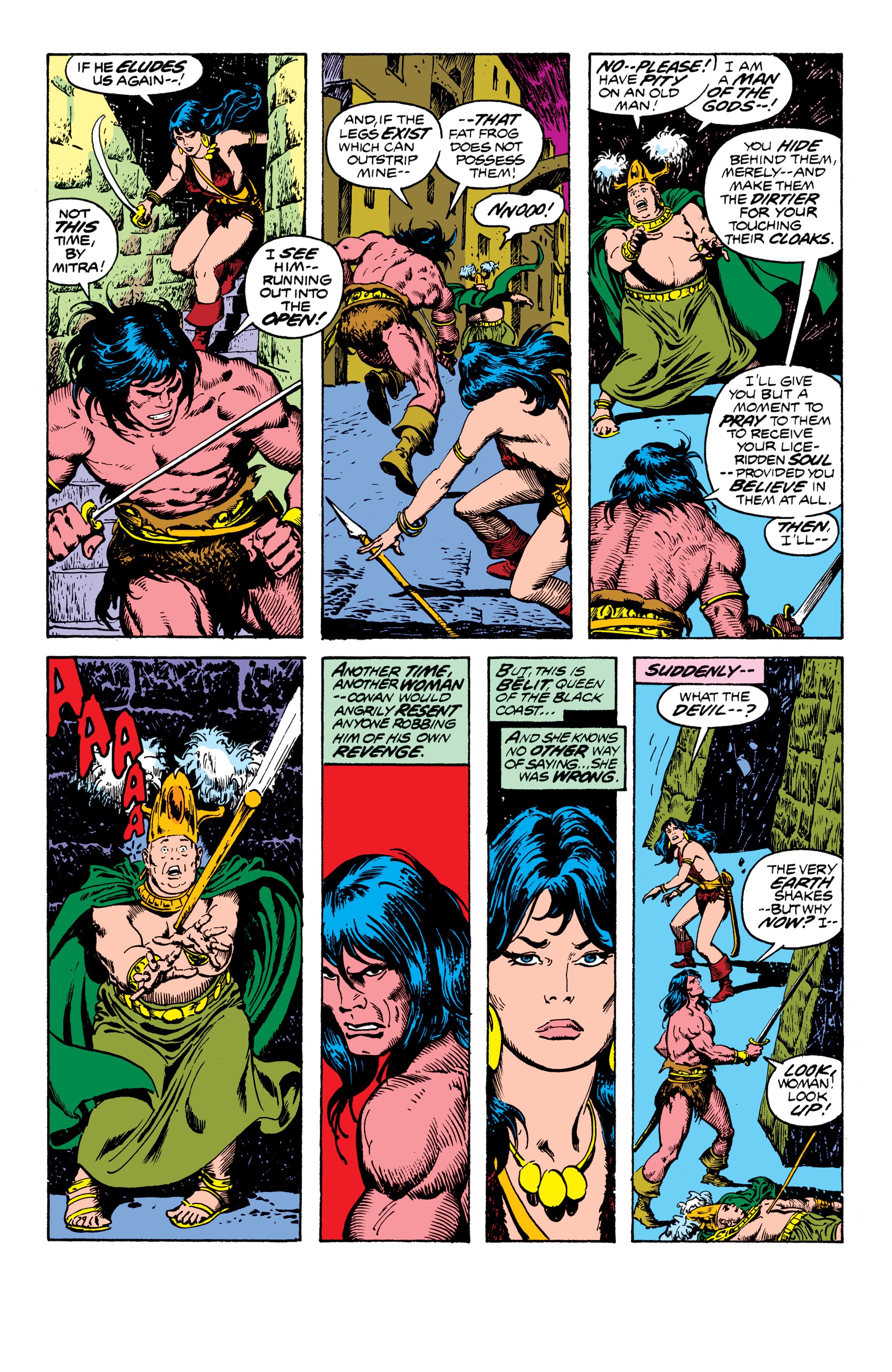 Read online Conan the Barbarian Epic Collection: The Original Marvel Years - Of Once and Future Kings comic -  Issue # TPB (Part 3) - 23